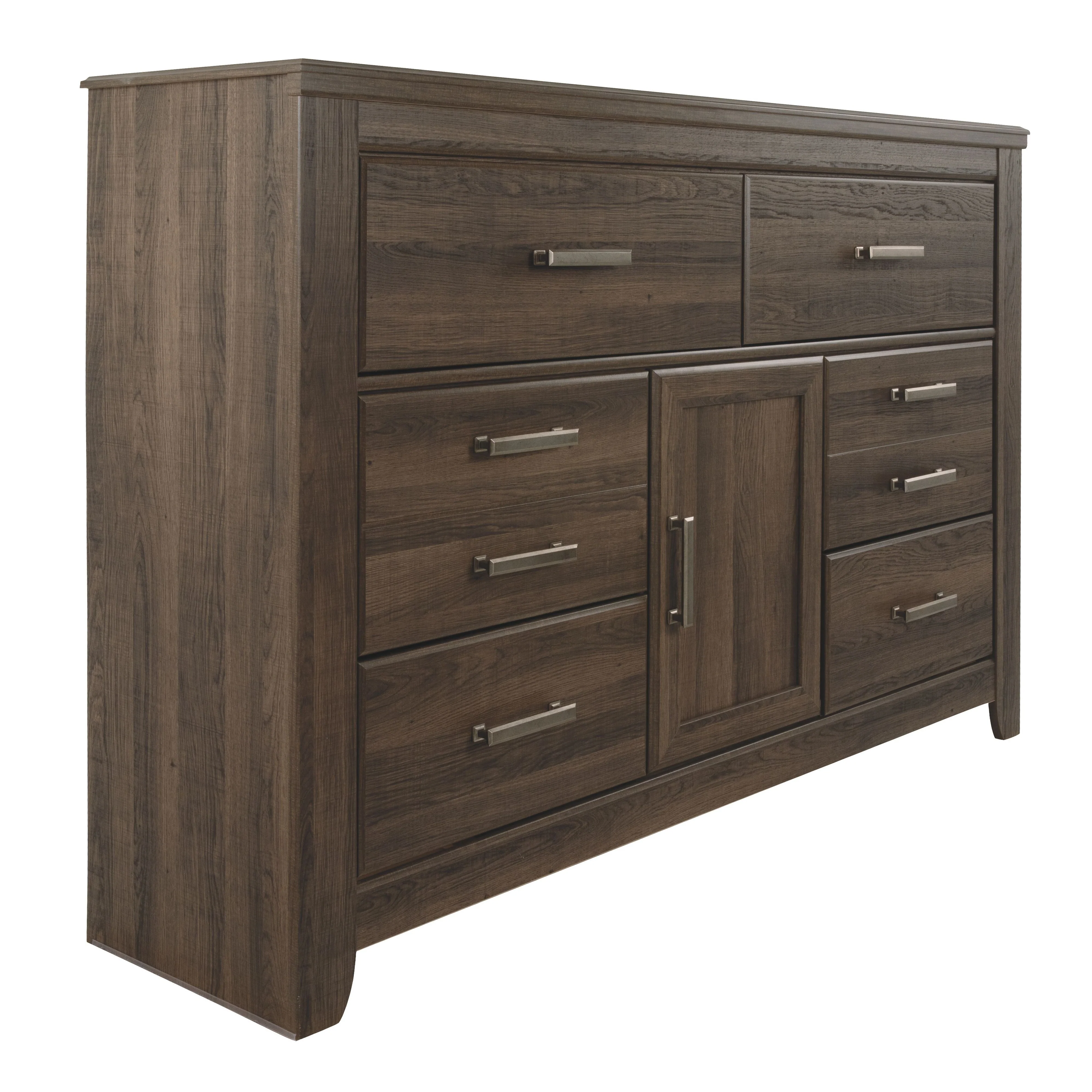 Juararo - Dark Brown - Six Drawer Dresser - Image 5