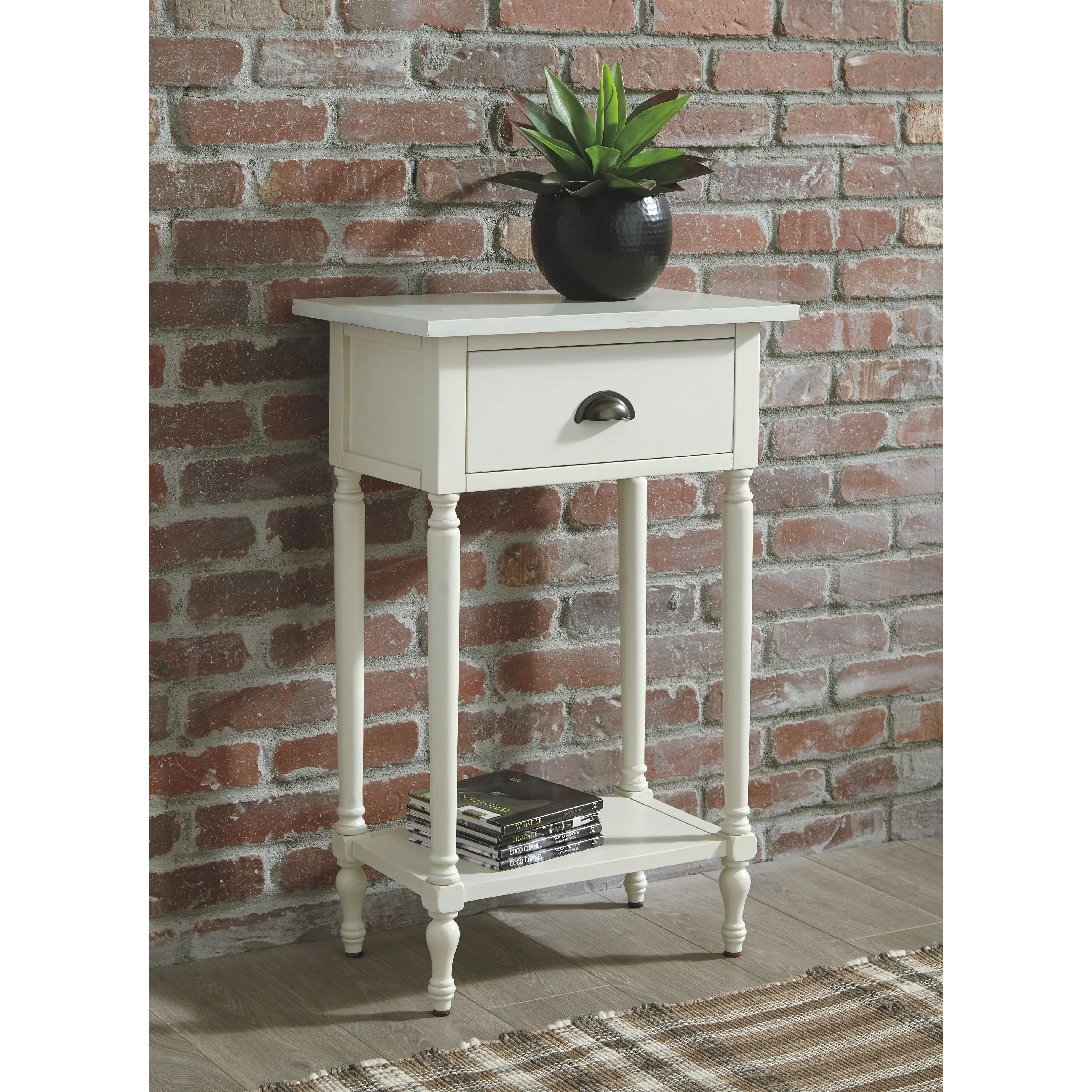 Juinville - White - Accent Table - Image 2
