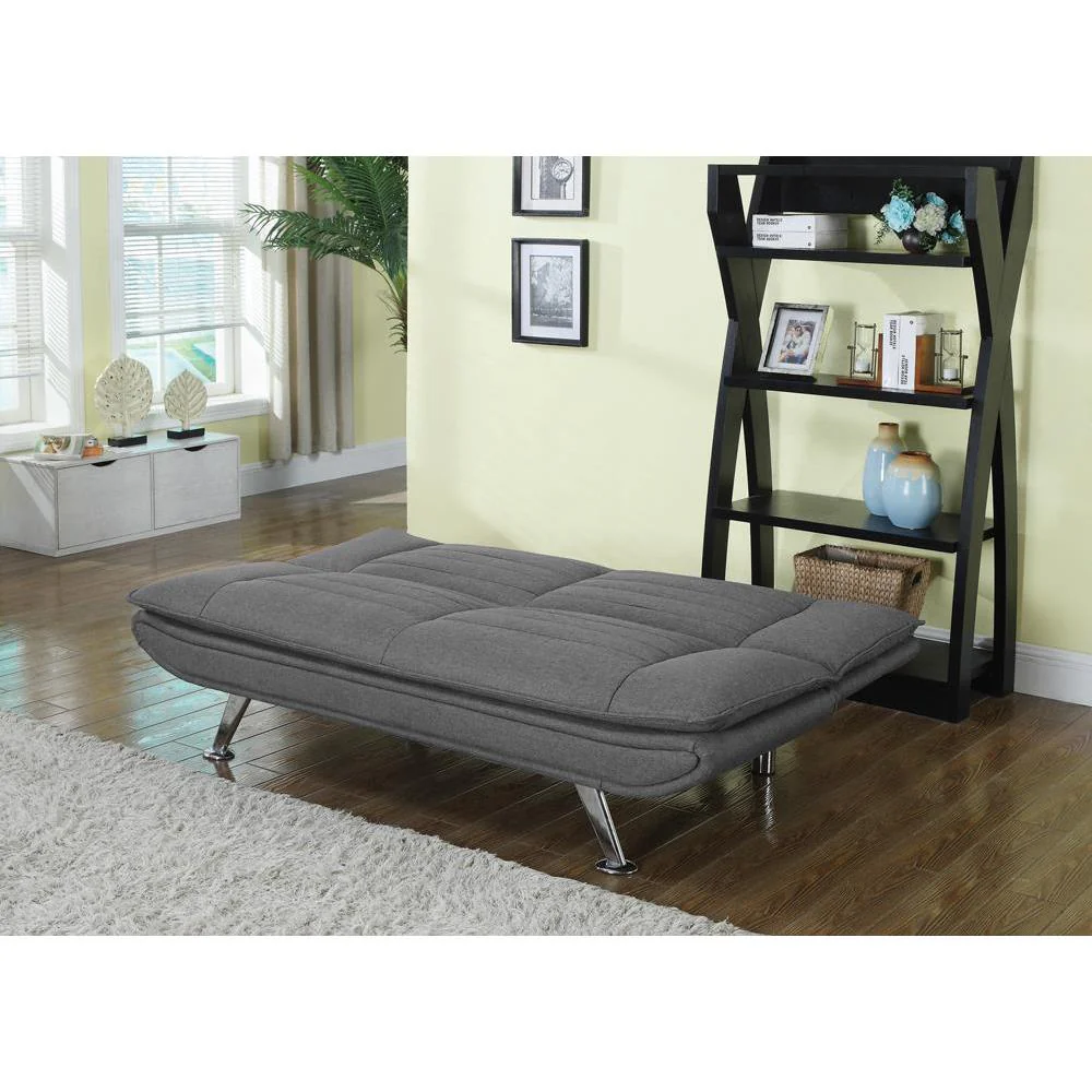 Julian - Upholstered Sofa Bed With Pillow-top - Gray - Image 2