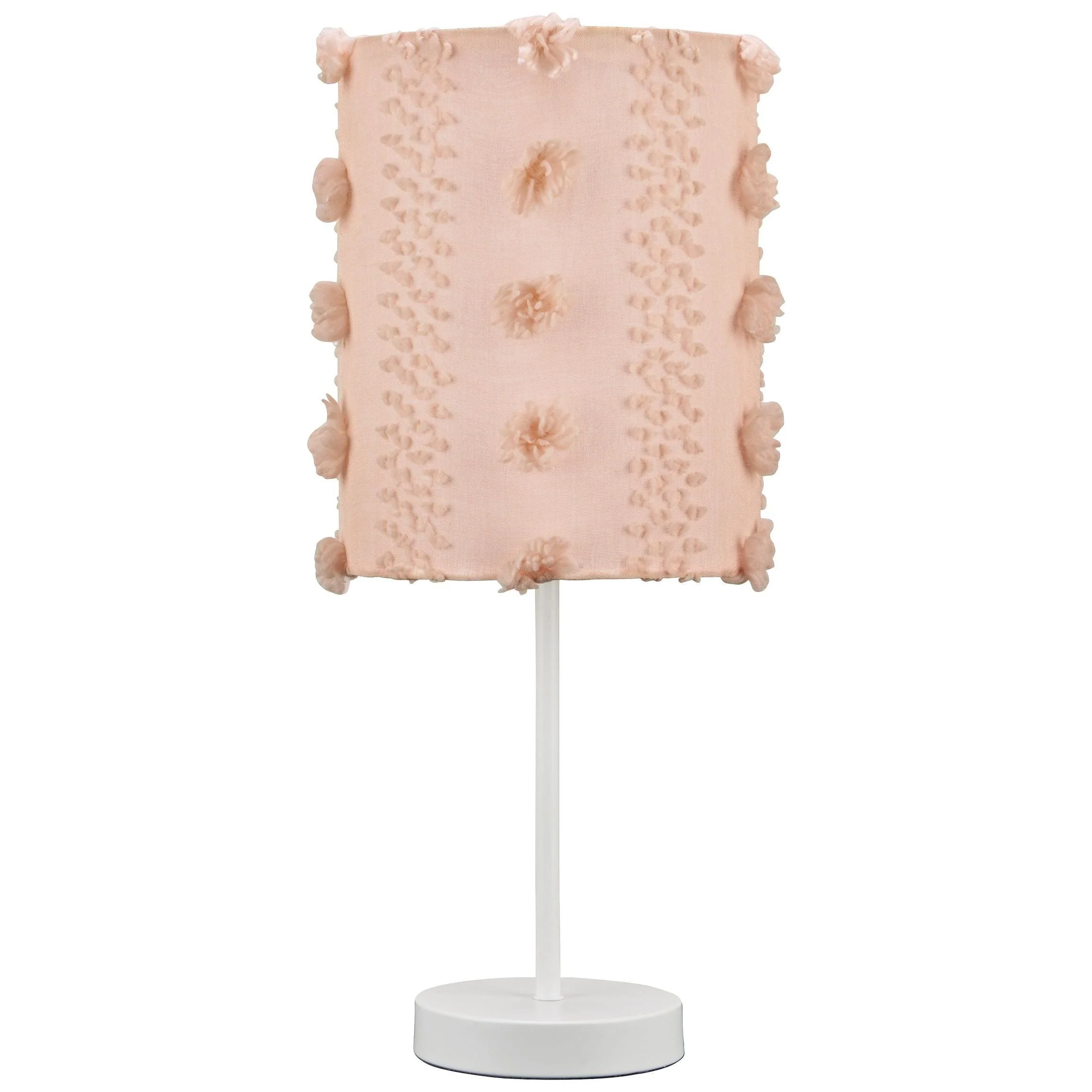 Kaelene - Pink/white - Metal Table Lamp (1/cn)