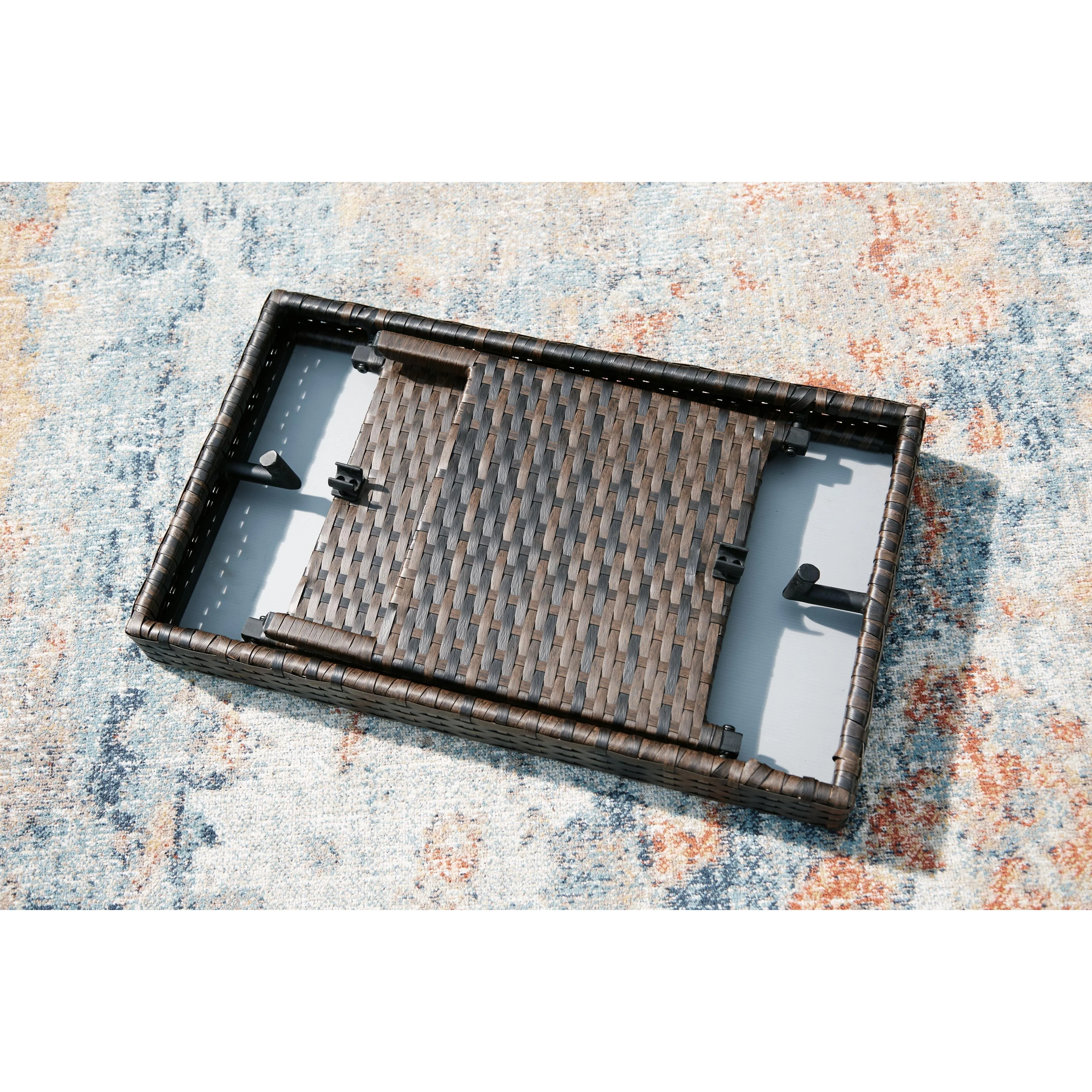 Kantana - Brown - Rectangular End Table - Image 6