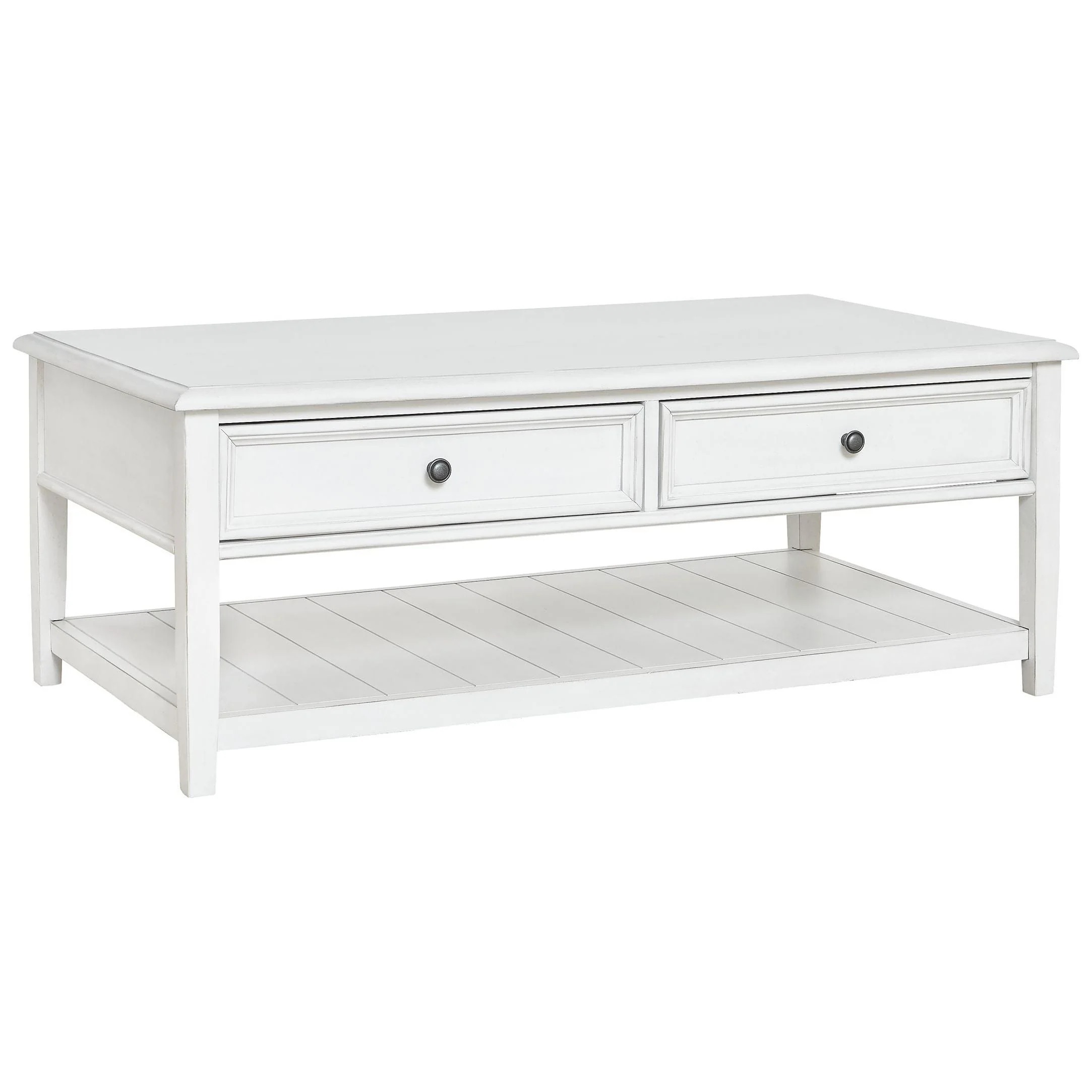 Kanwyn - Whitewash - Rectangular Cocktail Table