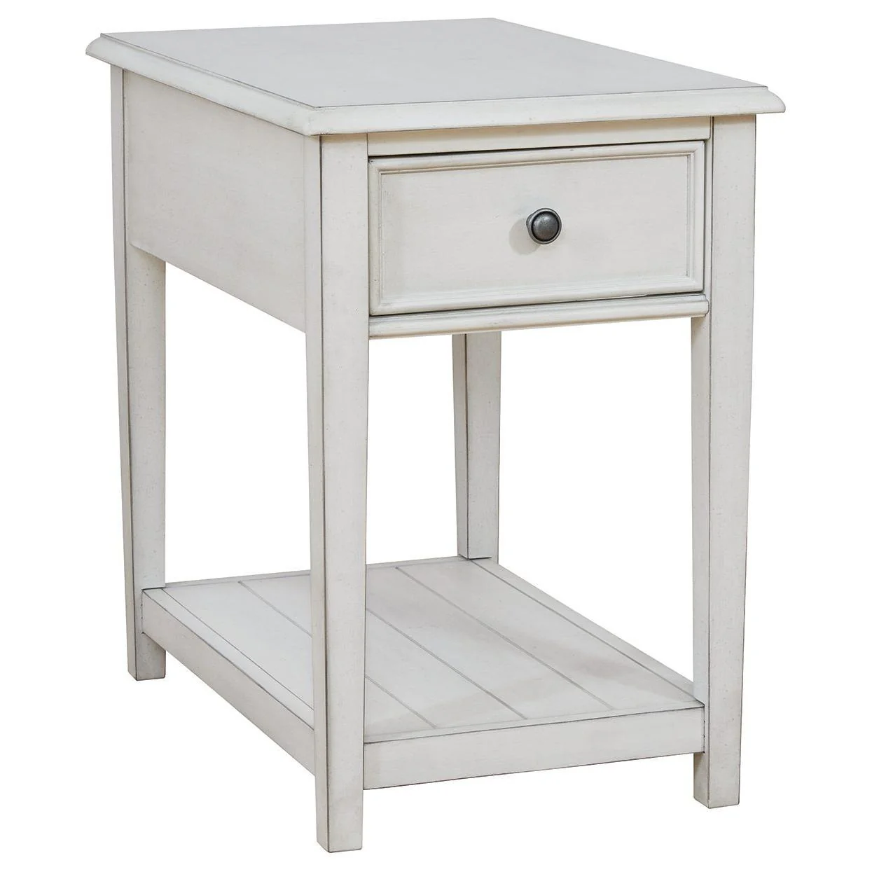 Kanwyn - Whitewash - Rectangular End Table