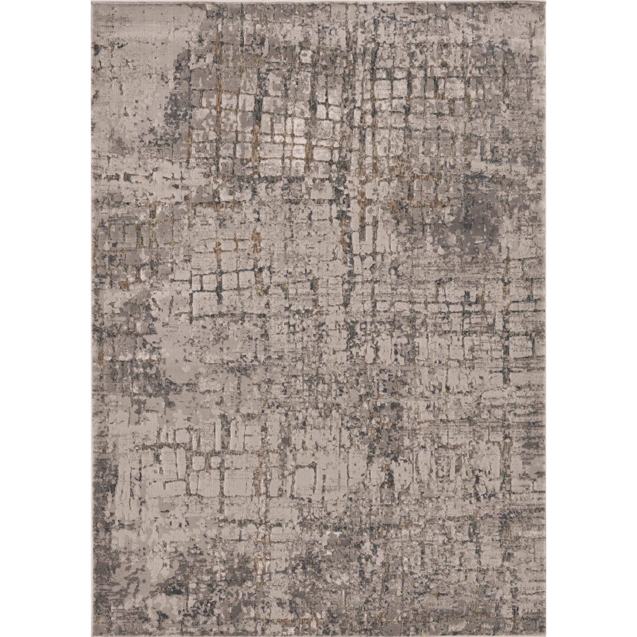 KAS Aura Grey Highland Area Rug 6'7"x9'6"