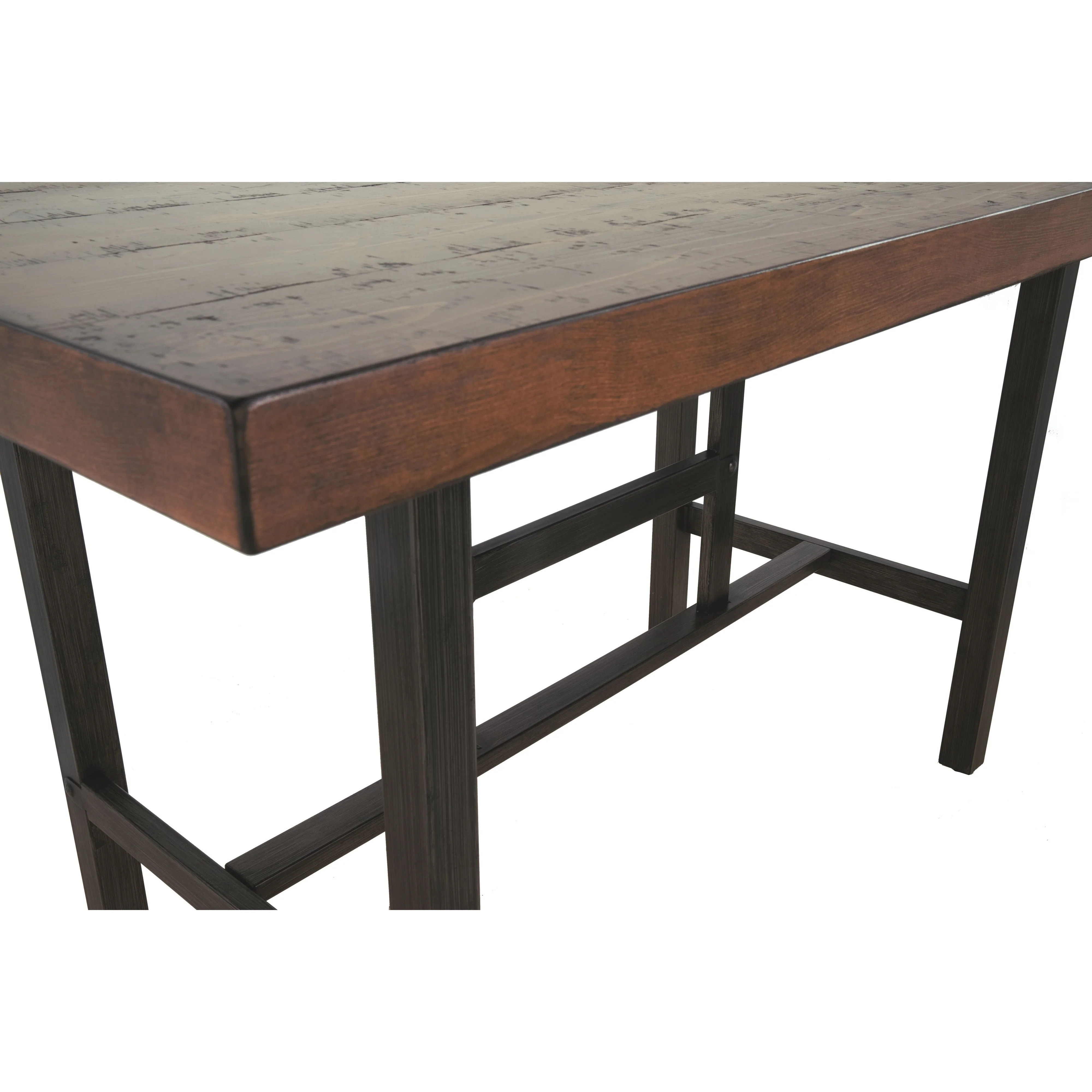 Kavara - Medium Brown - Rect Dining Room Counter Table - Image 4