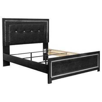 Kaydell - Black - Queen Panel Footboard - Image 2