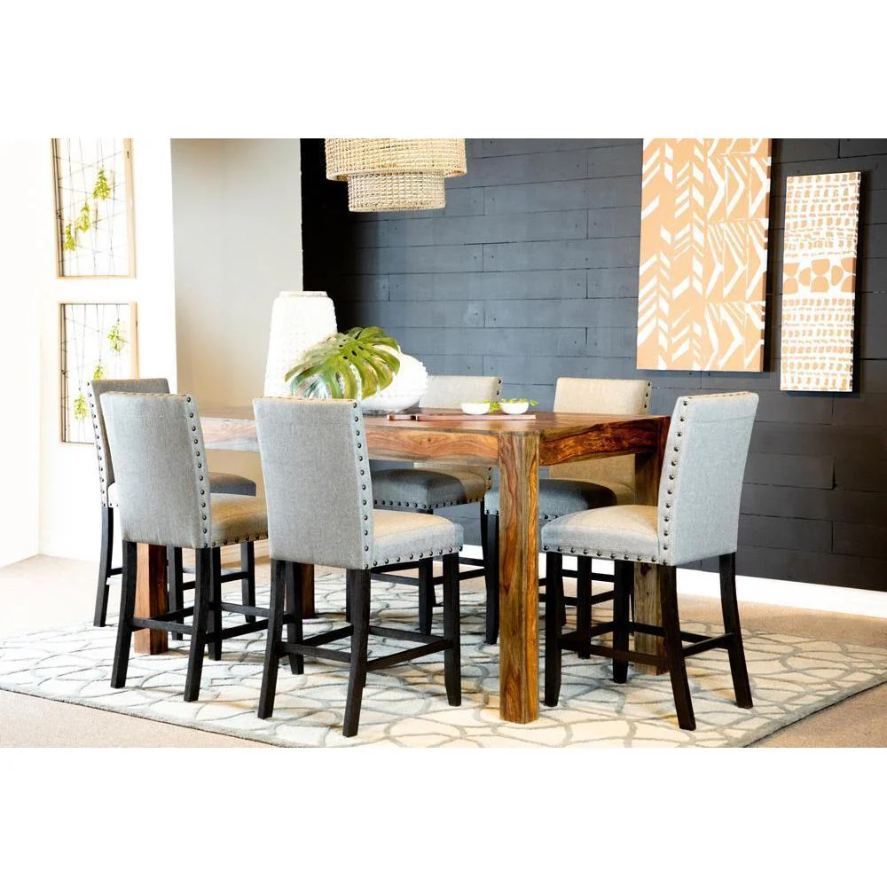 Keats - Rectangular Counter Height - Table - Light Brown - Image 2