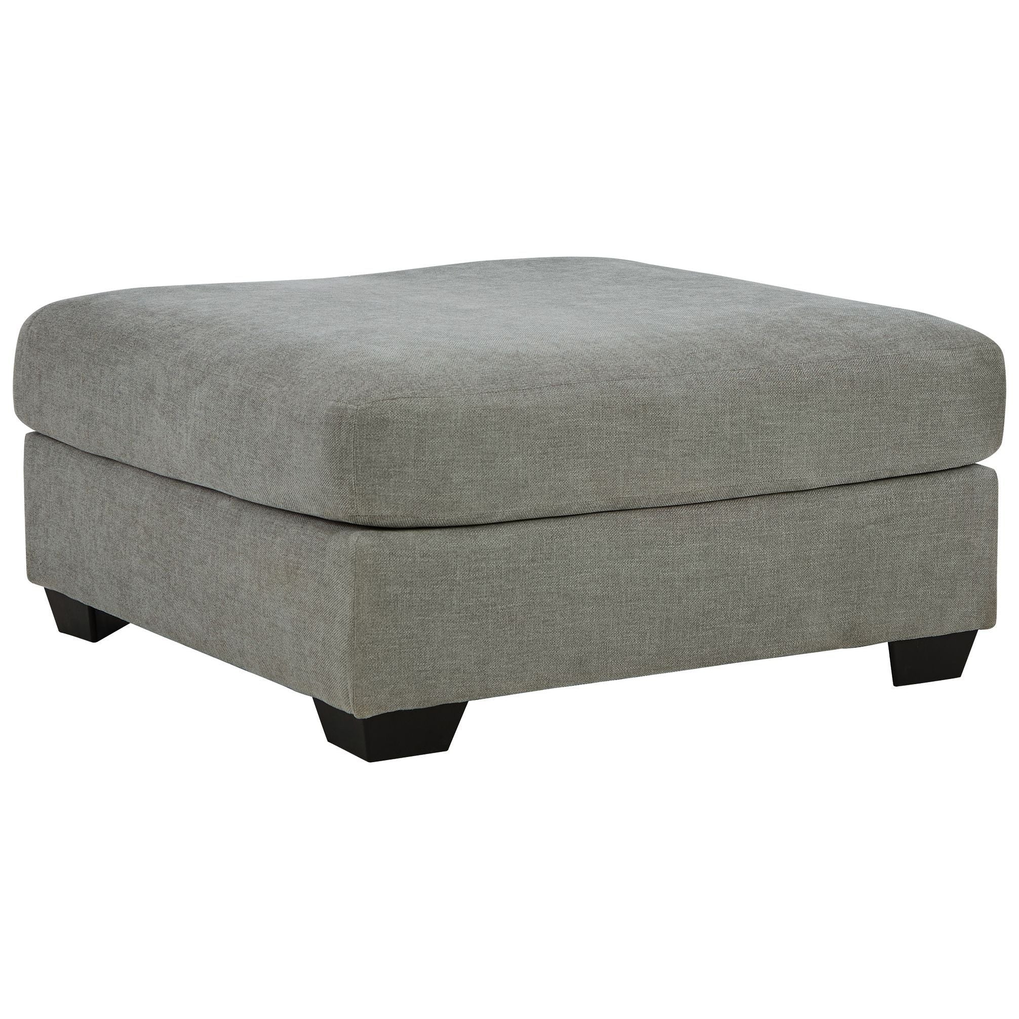 Keener - Ash - Oversized Accent Ottoman - Image 5