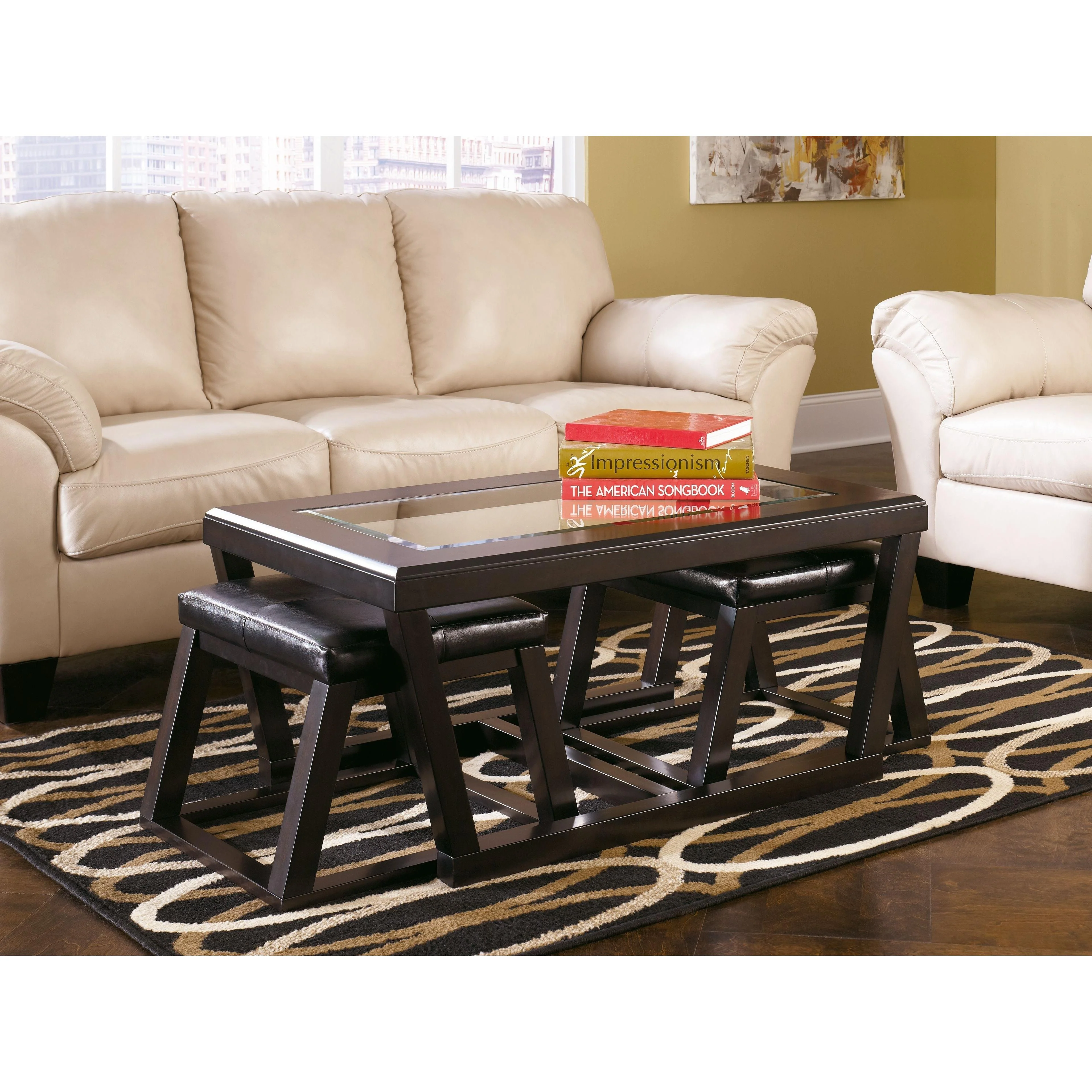 Kelton - Espresso - Cocktail Tbl W/2 Stools (3/cn) - Image 2