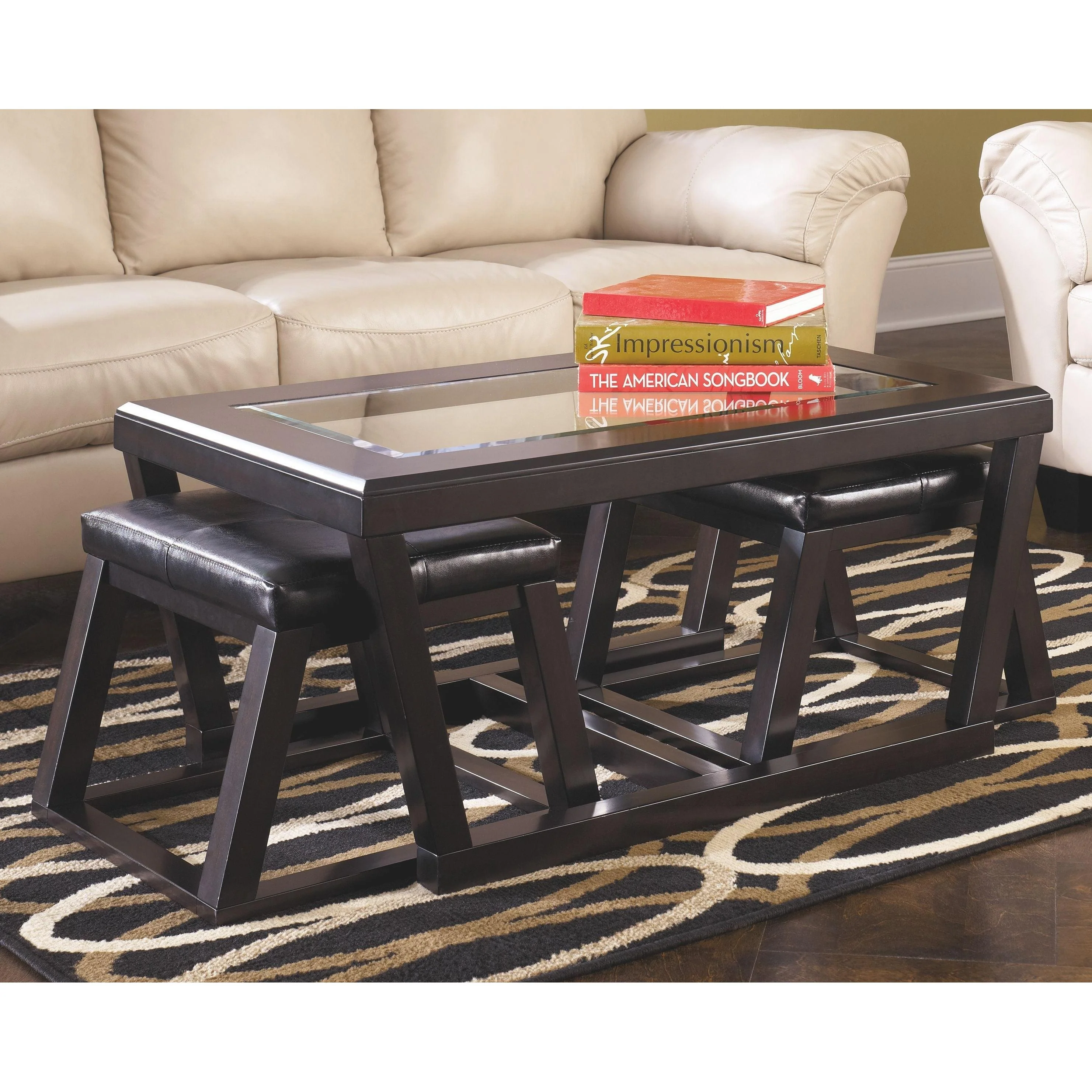 Kelton - Espresso - Cocktail Tbl W/2 Stools (3/cn) - Image 3