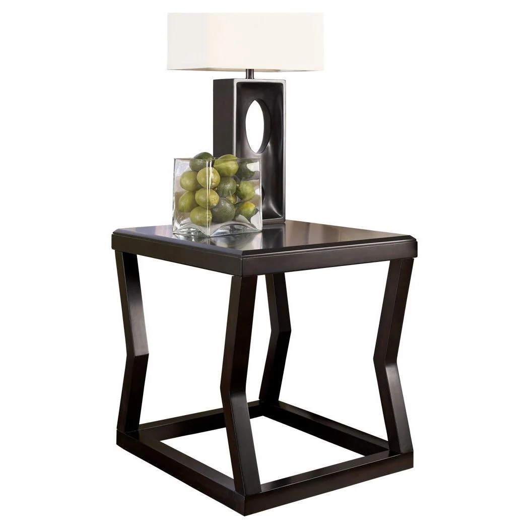 Kelton - Espresso - Rectangular End Table