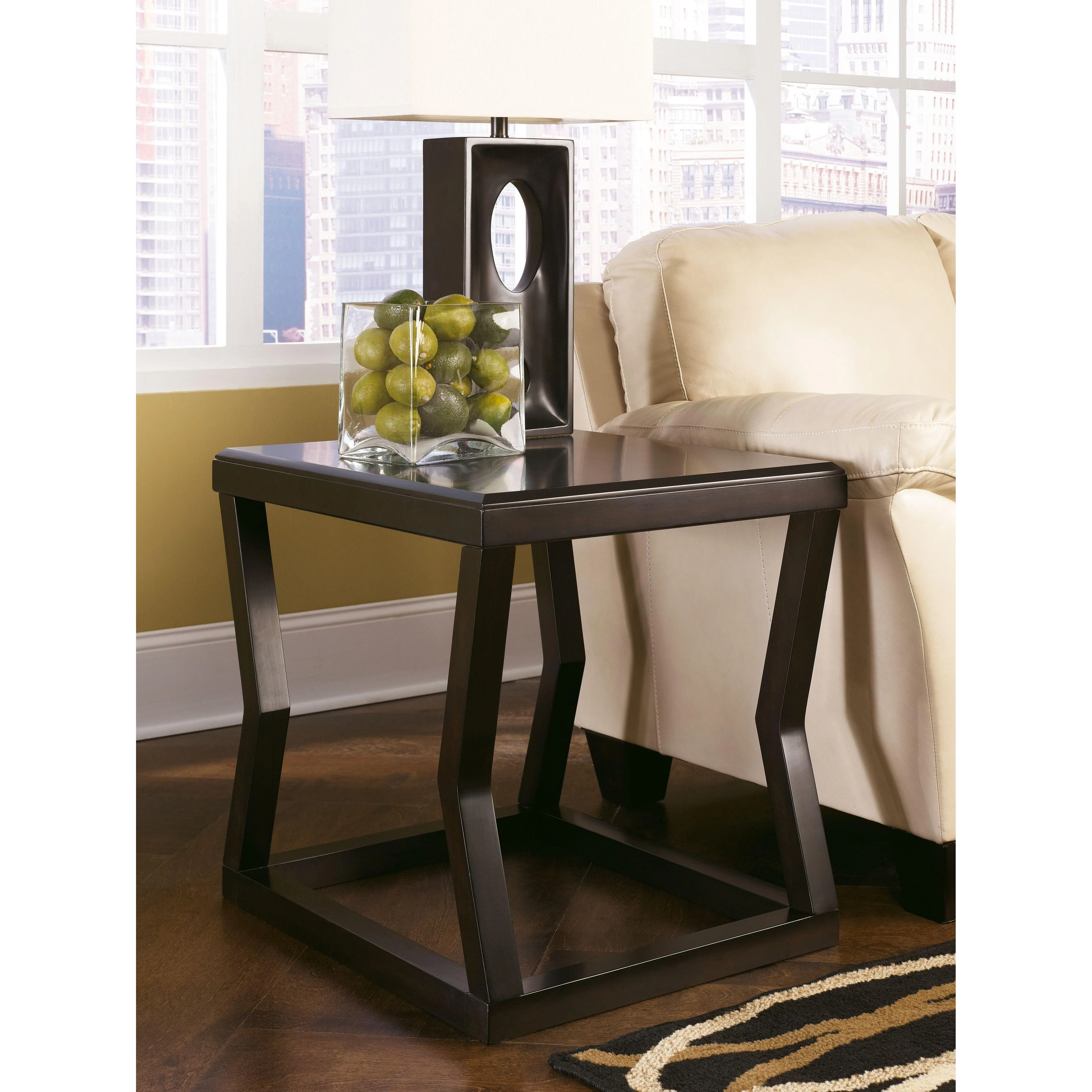 Kelton - Espresso - Rectangular End Table - Image 2