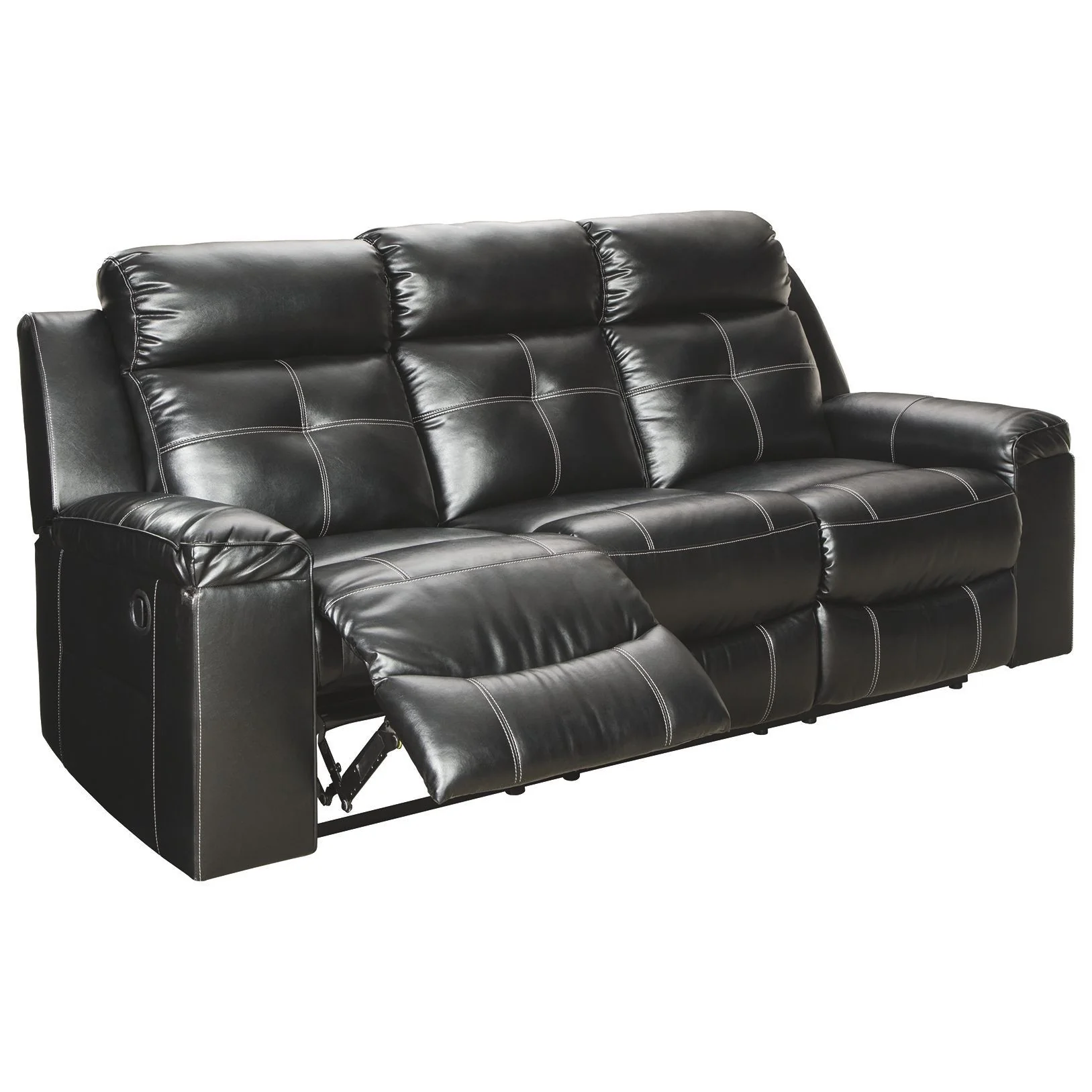 Kempten - Black - Reclining Sofa - Image 10