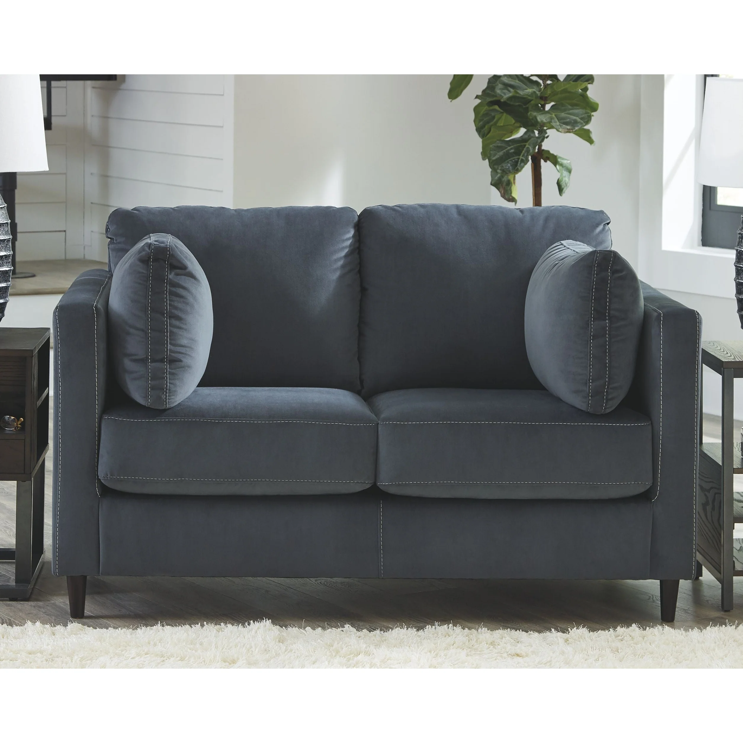 Kennewick - Shadow - Loveseat - Image 3
