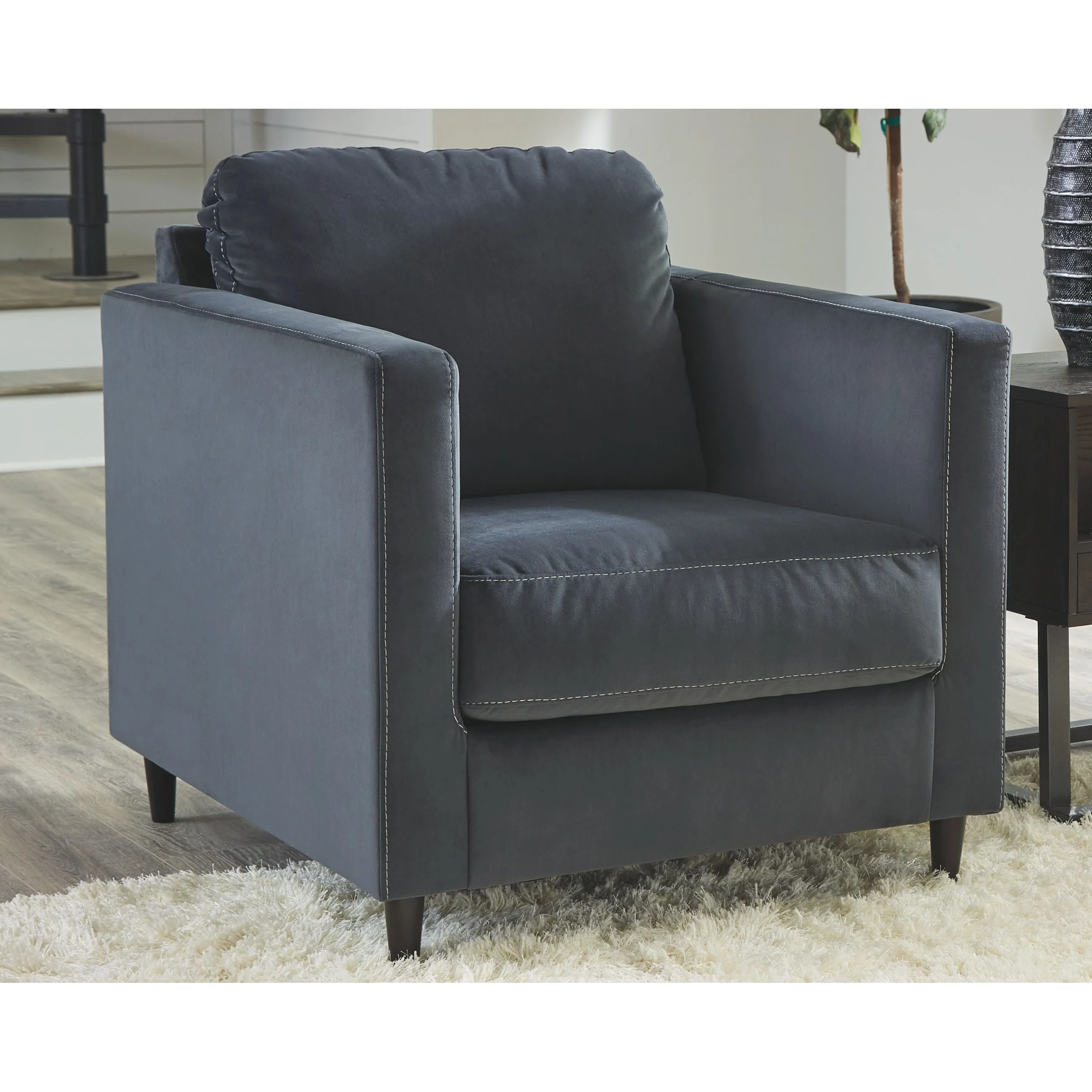 Kennewick - Shadow - 2 Pc. - Chair With Ottoman - Image 2
