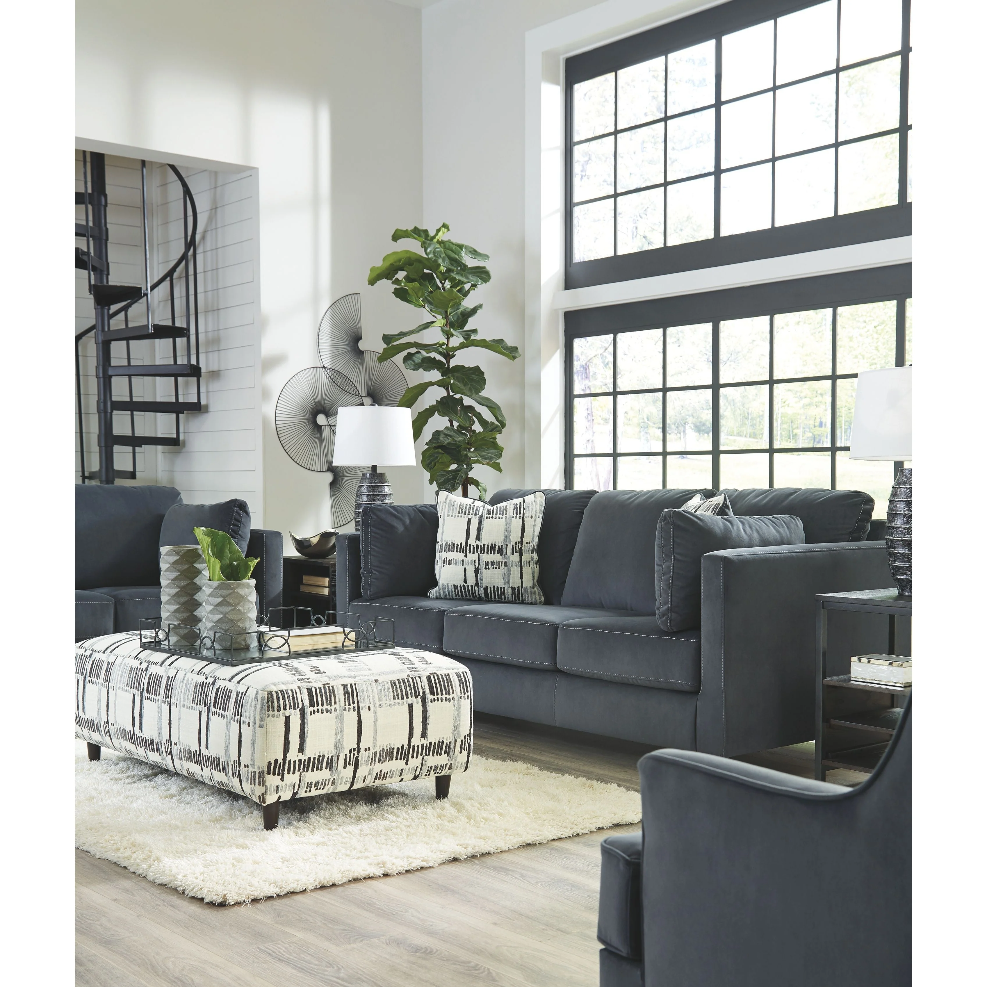 Kennewick - Shadow - Oversized Accent Ottoman - Image 22