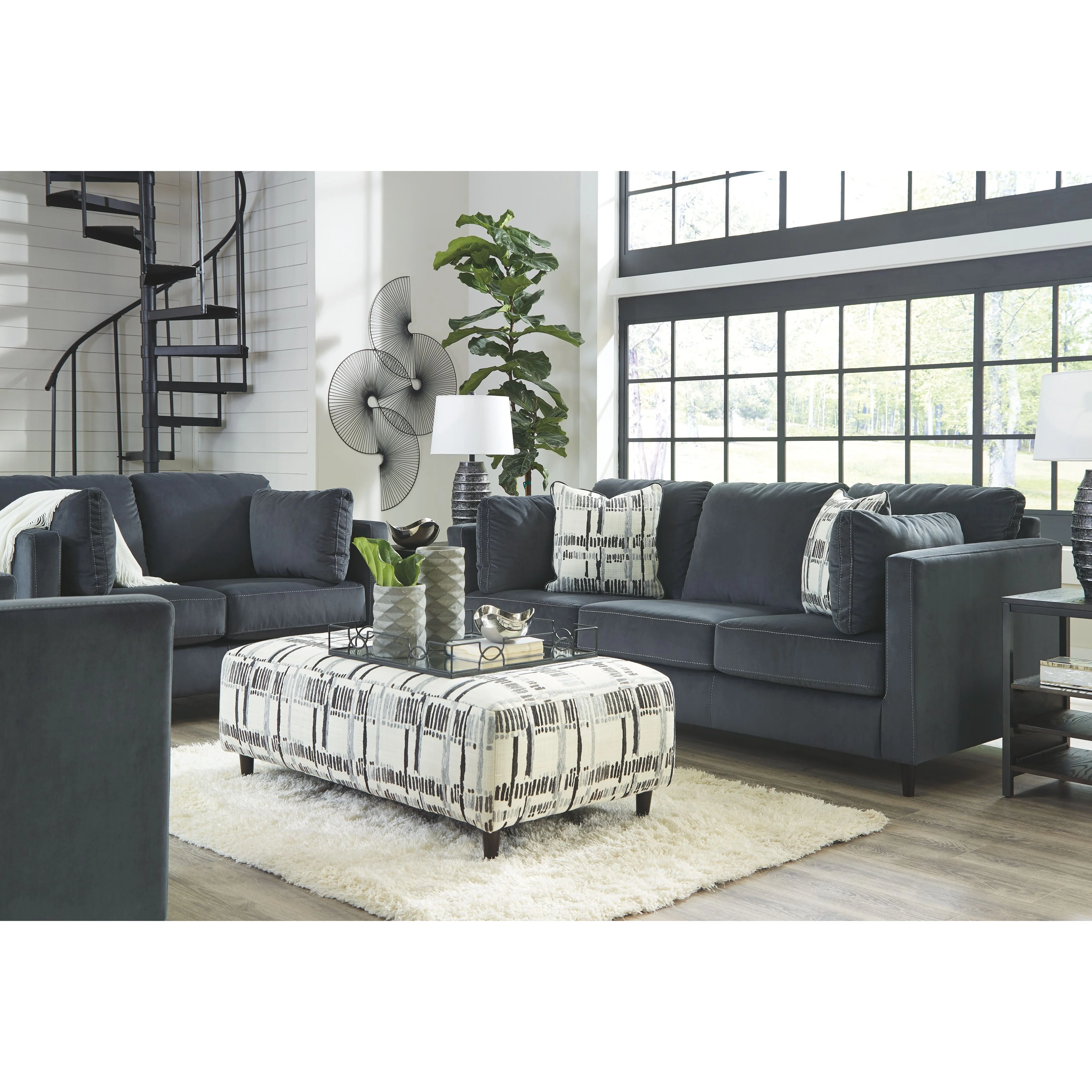Kennewick - Shadow - Oversized Accent Ottoman - Image 28