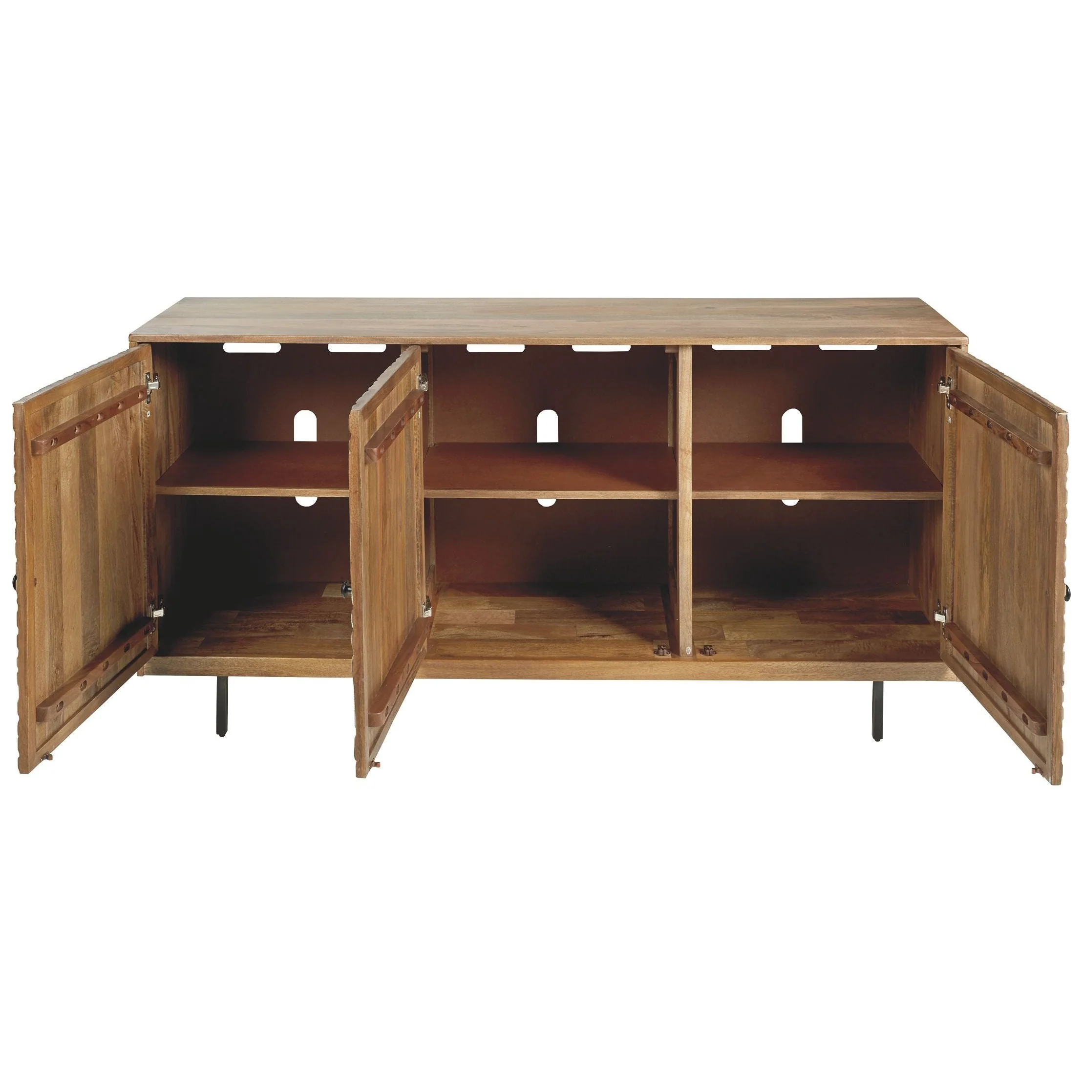 Kerrings - Brown/black/white - Accent Cabinet - Image 5