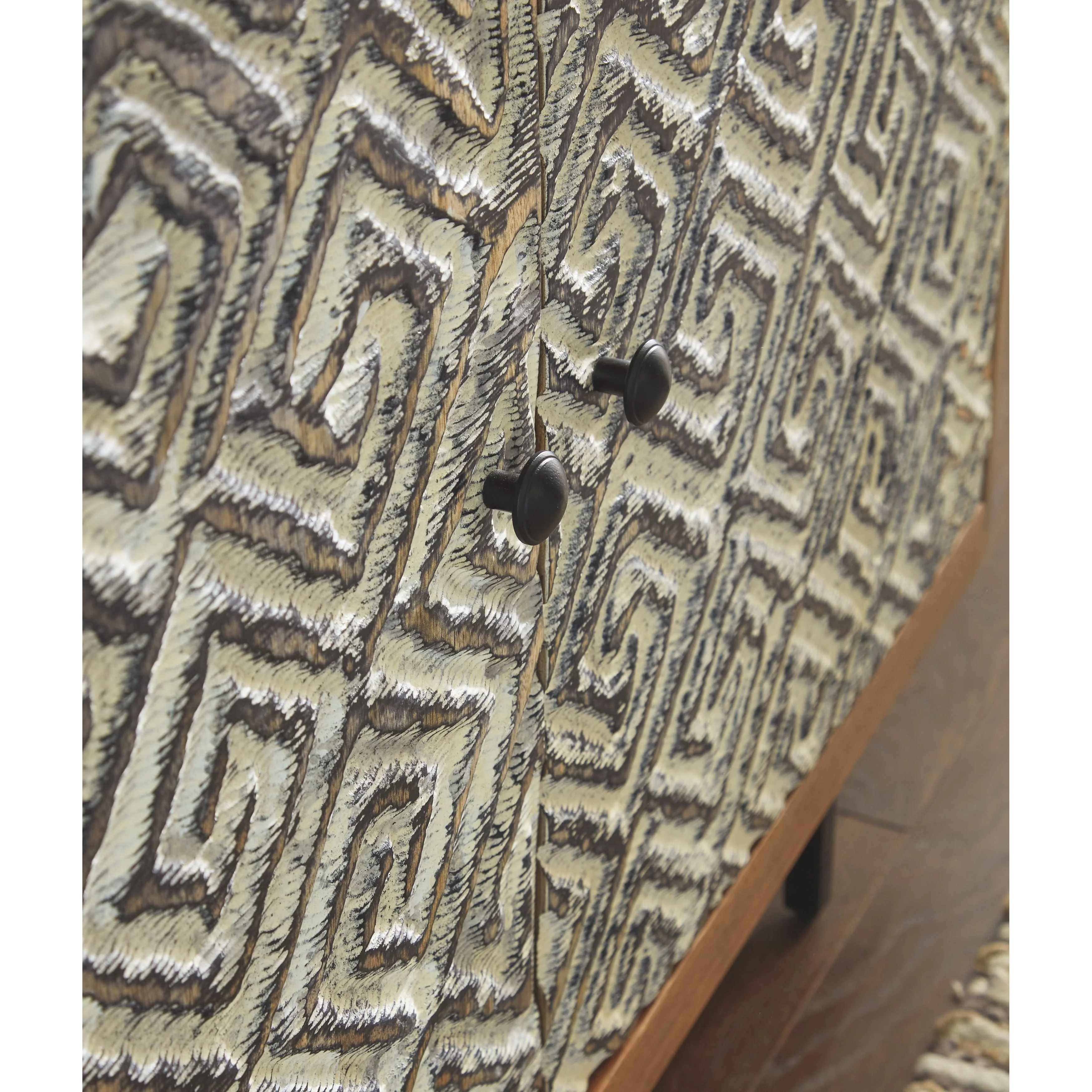 Kerrings - Brown/black/white - Accent Cabinet - Image 9