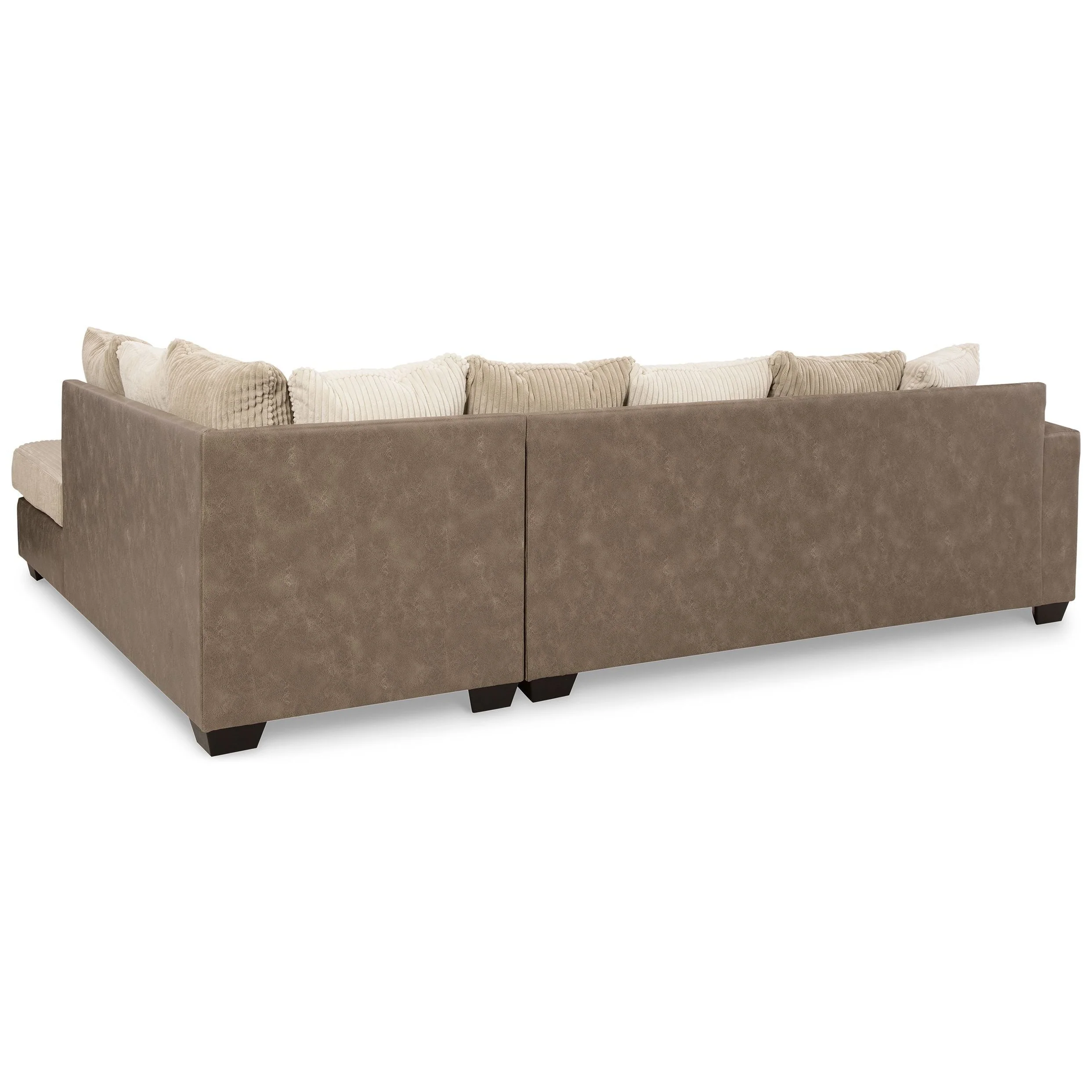 Keskin - Sand - Left Arm Facing Sofa 2 Pc Sectional - Image 3