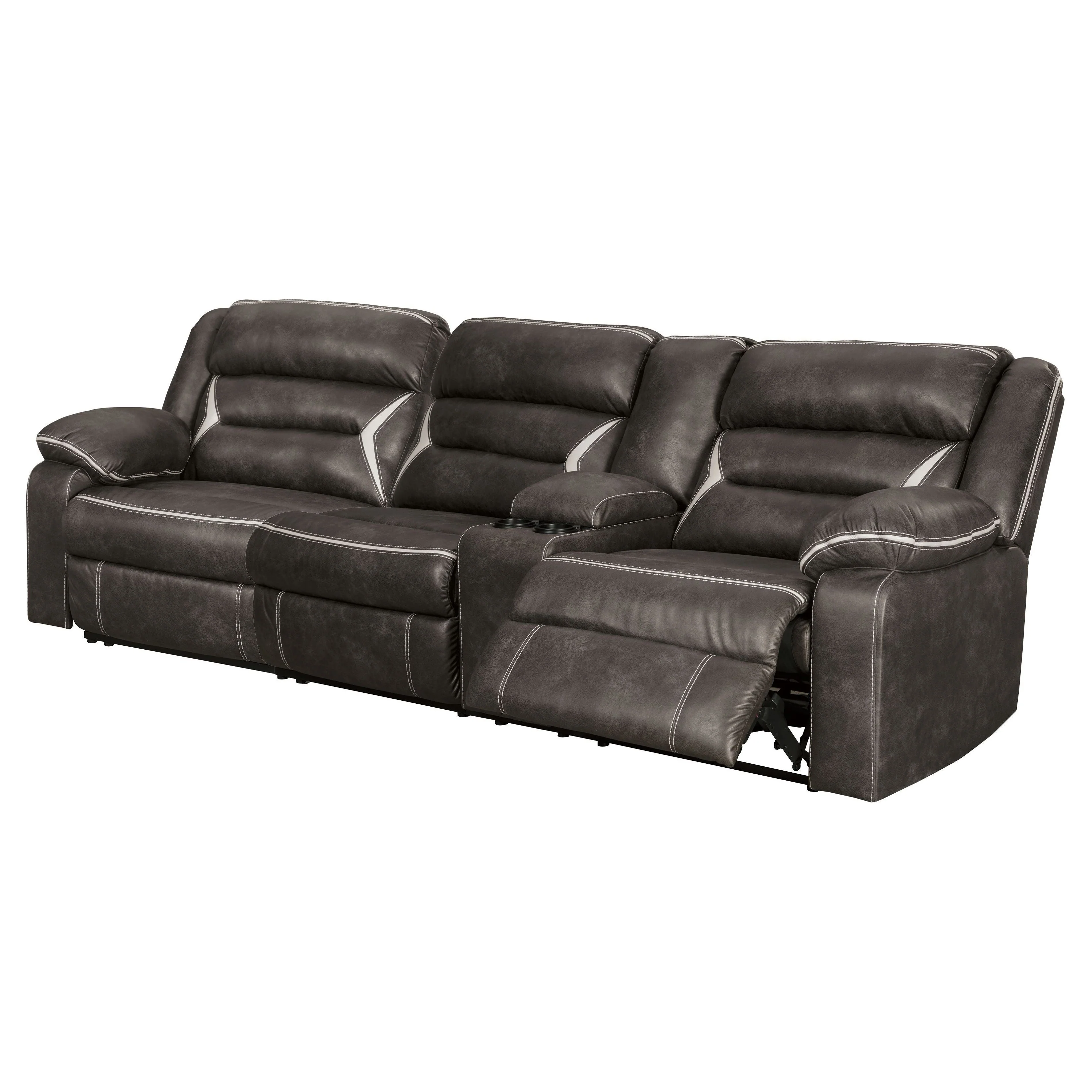 Kincord - Midnight - Left Arm Facing Power Recliner 2 Pc Sectional - Image 7