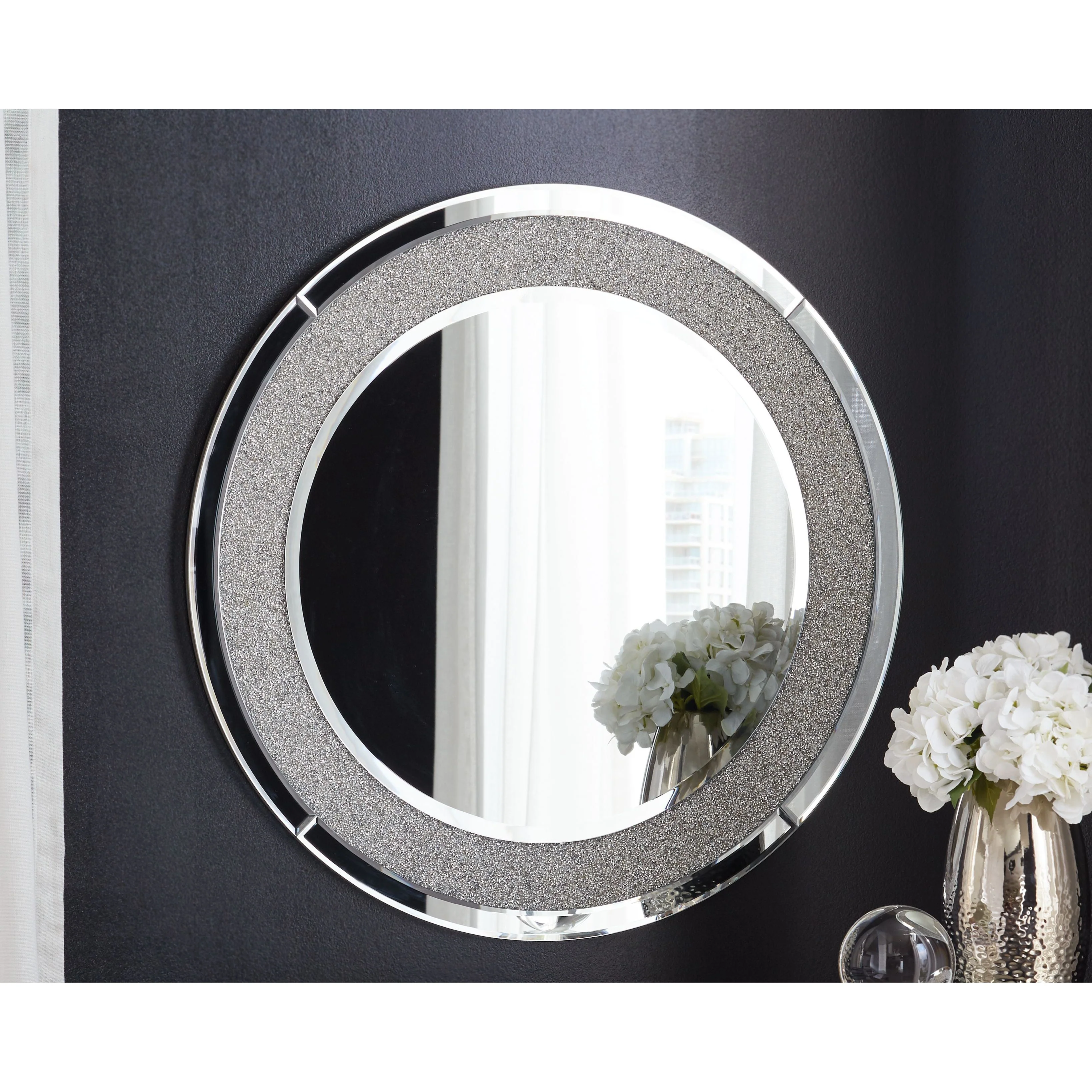 Kingsleigh - Metallic - Accent Mirror - Round - Image 2