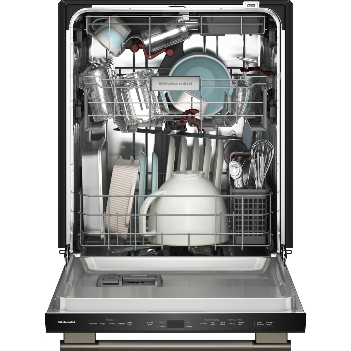 Kitchaid 24" 360° Max Jets Third Rack Dishwasher w/ProDry System, 44 dBA - Image 3