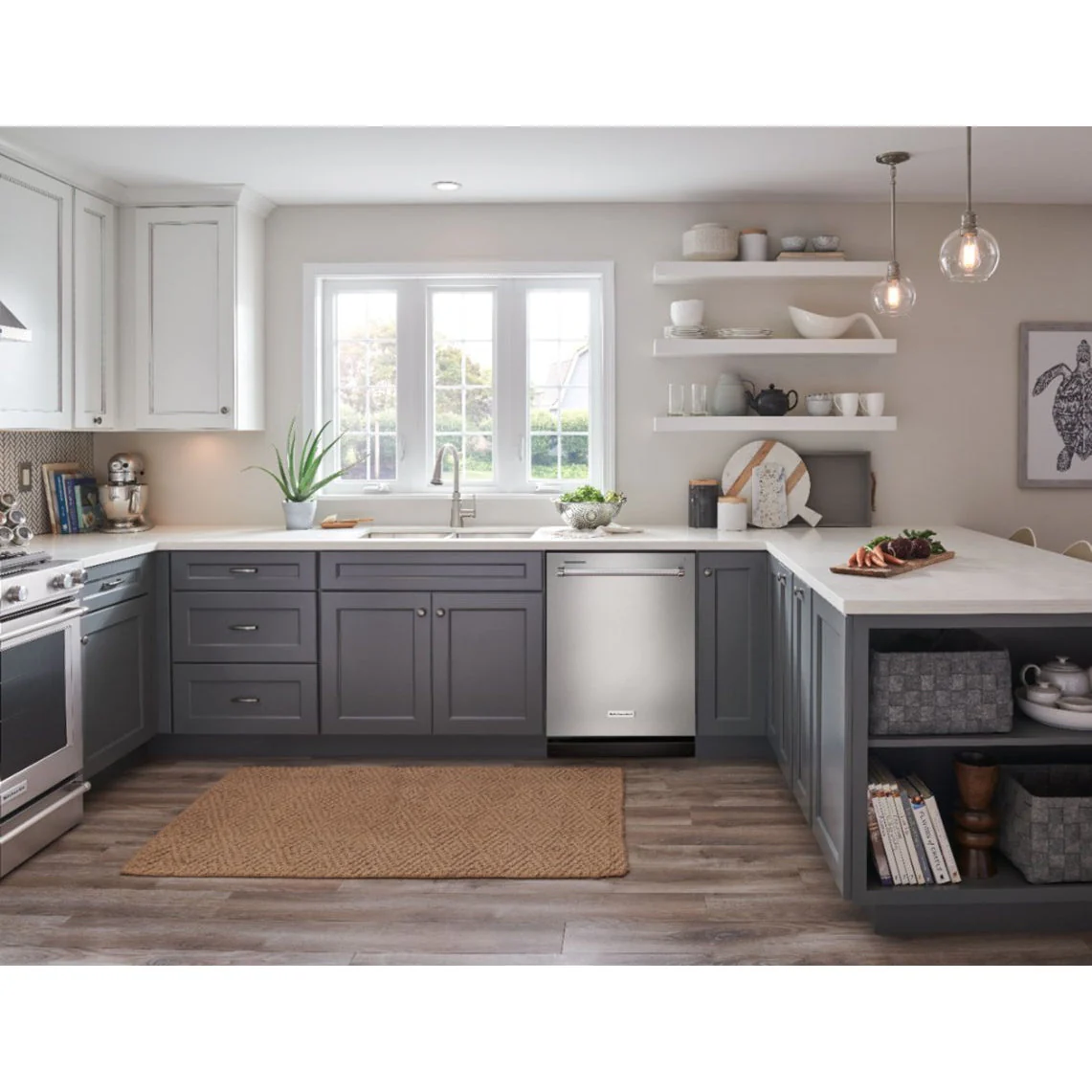 KitchenAid 44 dBA Dishwasher in PrintShield™ Stainless Steel Finish with FreeFlex™ Third Rack - Image 7