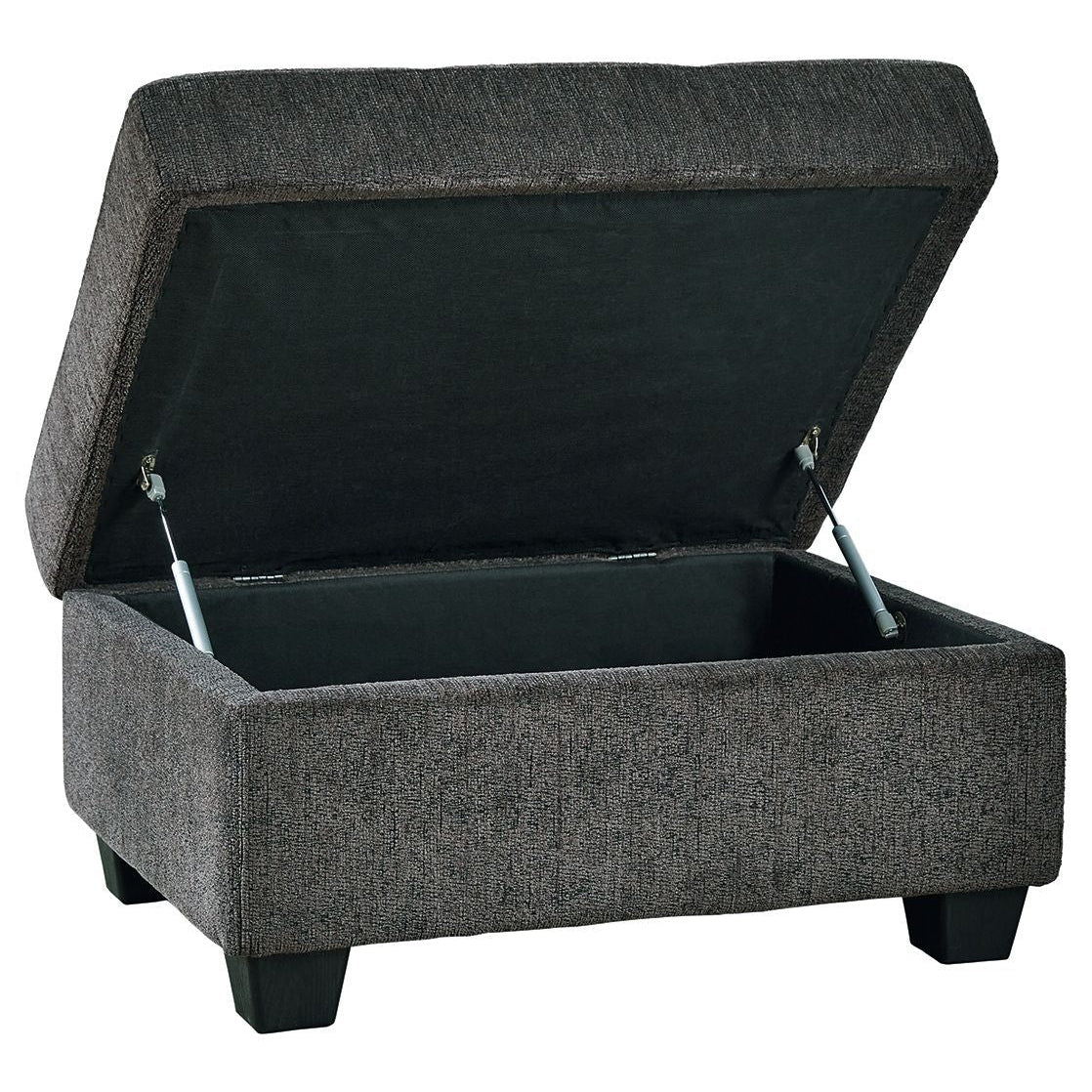 Kitler - Smoke - Ottoman With Storage - Image 9