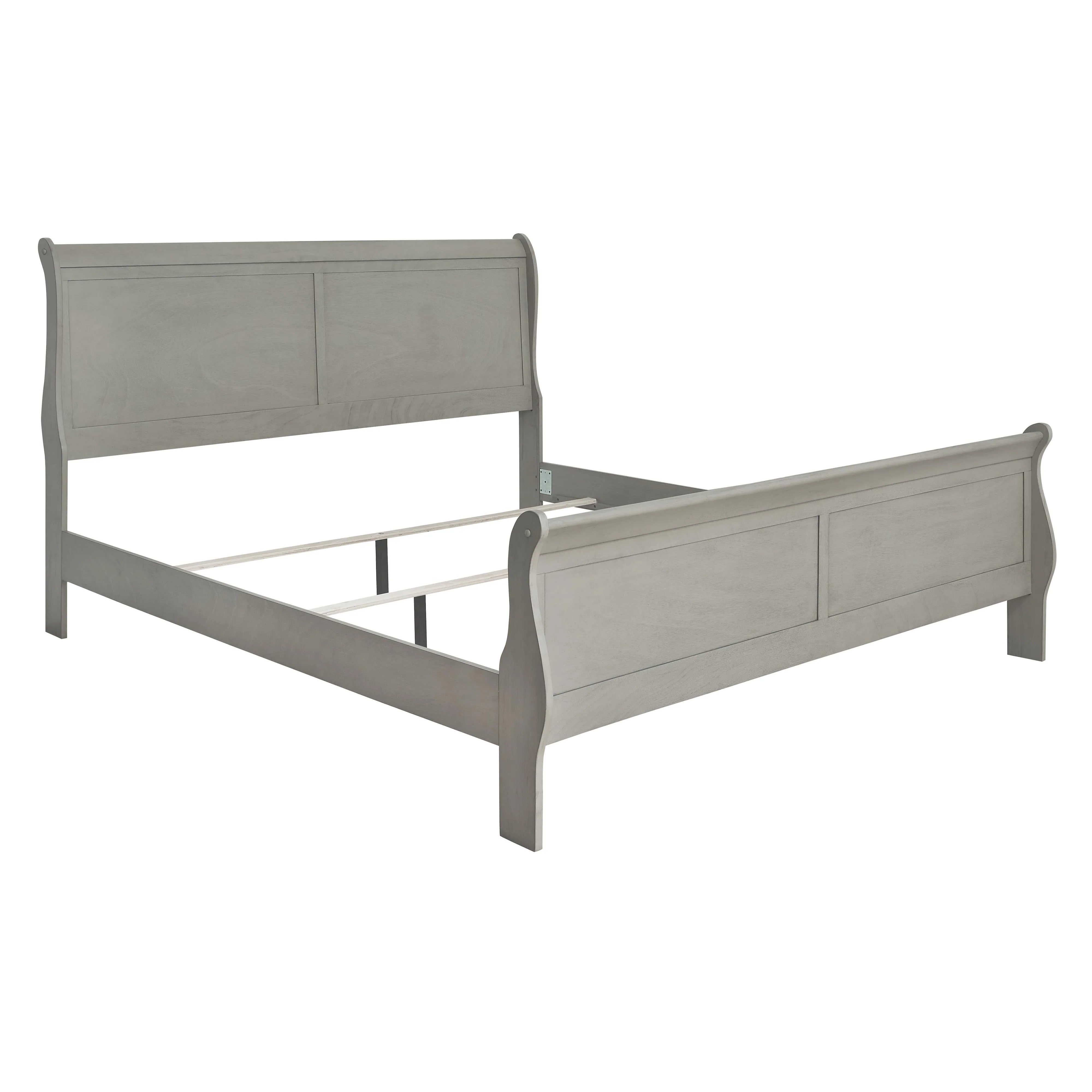 Kordasky - Dark Gray - California King Sleigh Bed - Image 4