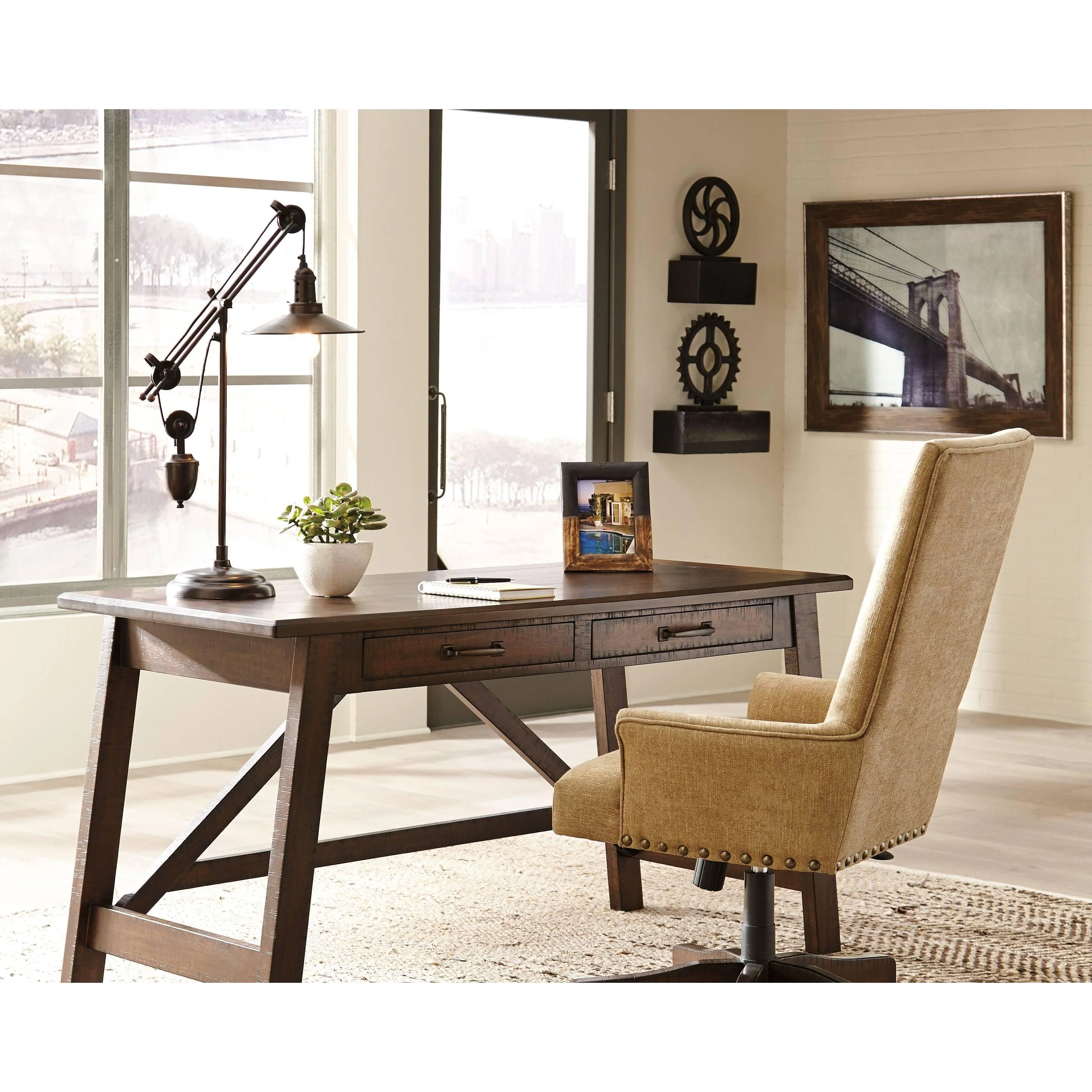 Kylen - Bronze Finish - Metal Desk Lamp (1/cn) - Image 21