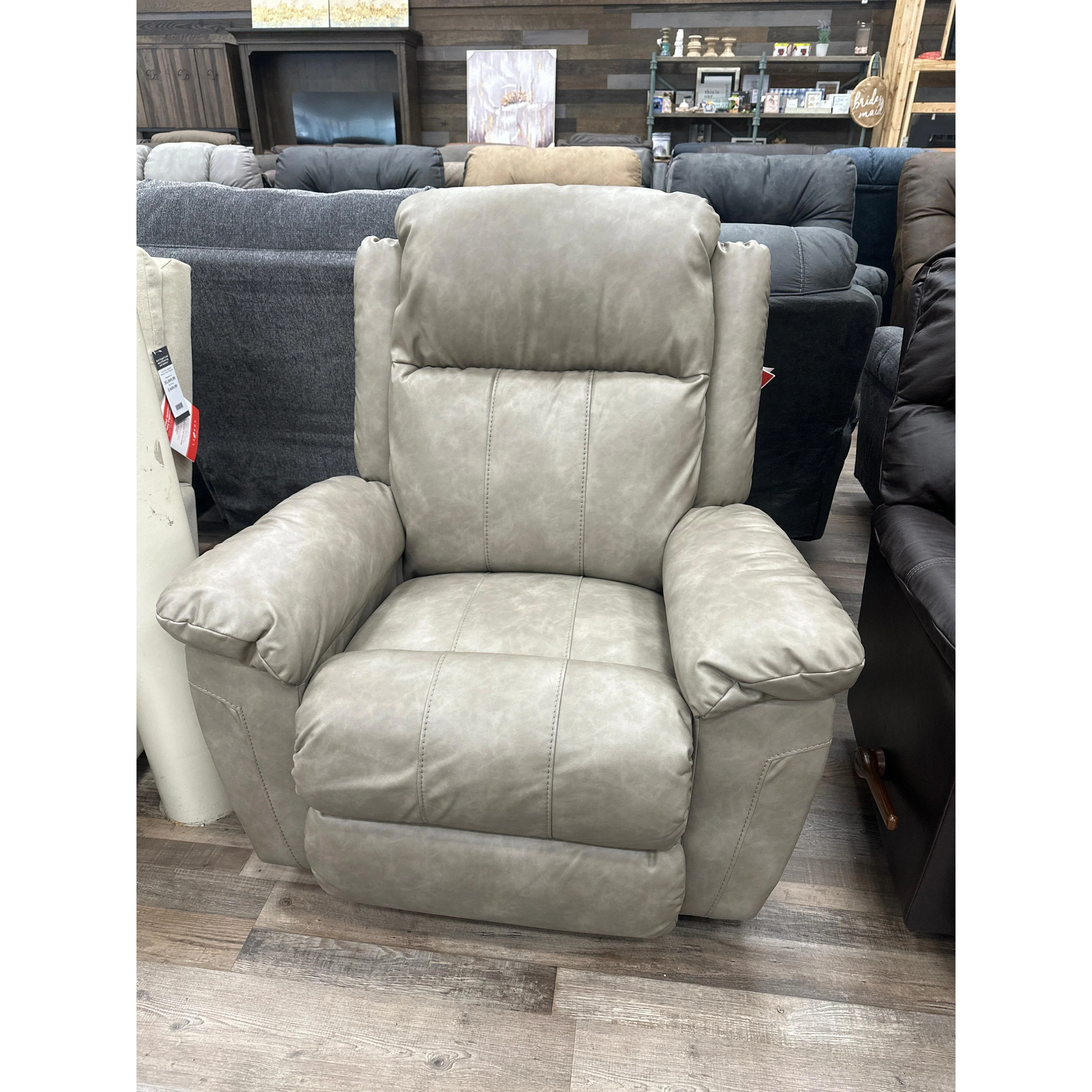 La-Z-Boy Joel Rocker Recliner in Silver - Image 3