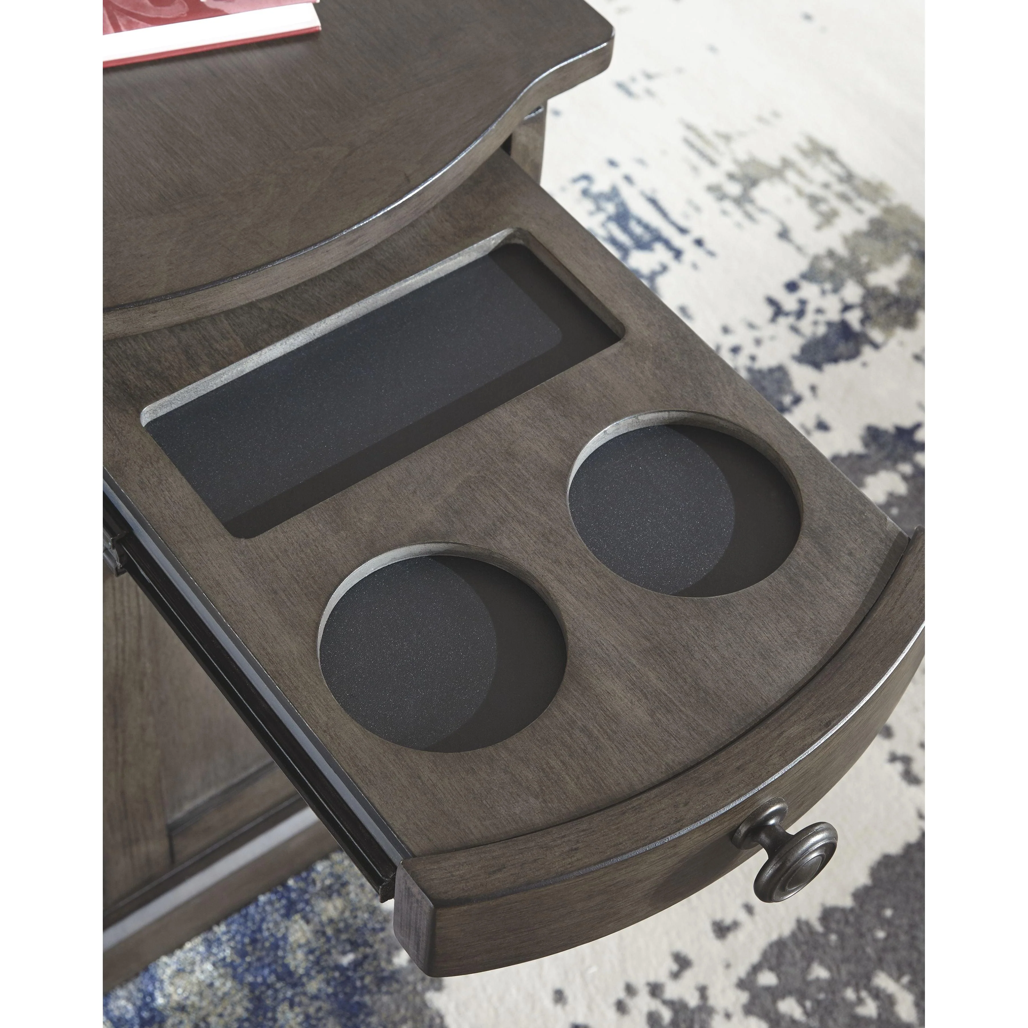 Laflorn - Gray - Chair Side End Table - Image 7