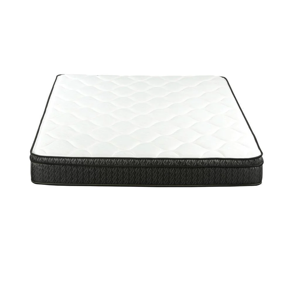 Laguna Iii - Euro Top Mattress - 8.5" Twin Mattress - White - Image 3