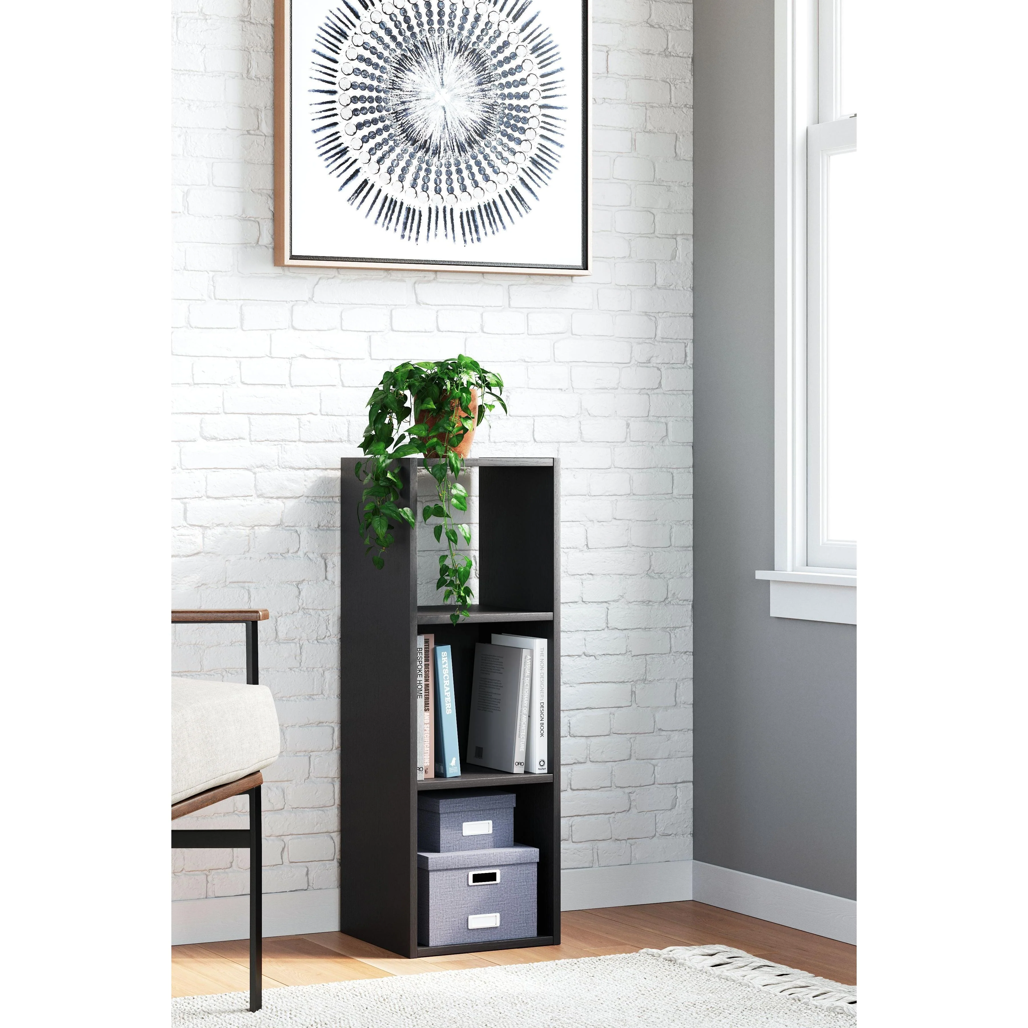 Langdrew - Black - Three Cube Organizer - Image 2