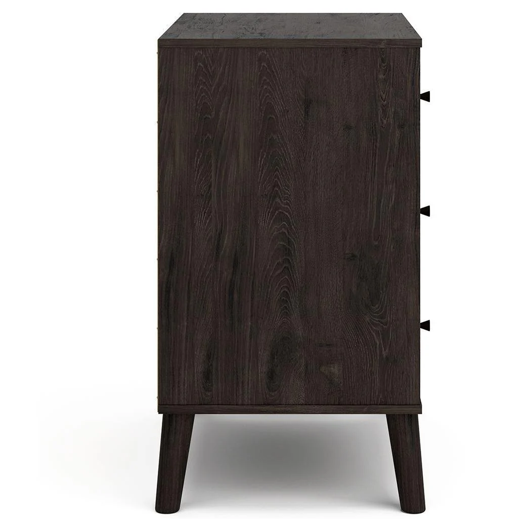 Lannover - Brown/beige - Three Drawer Chest - Image 6