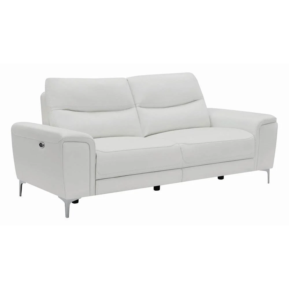 Largo - Power Reclining Sectional - White - Image 2