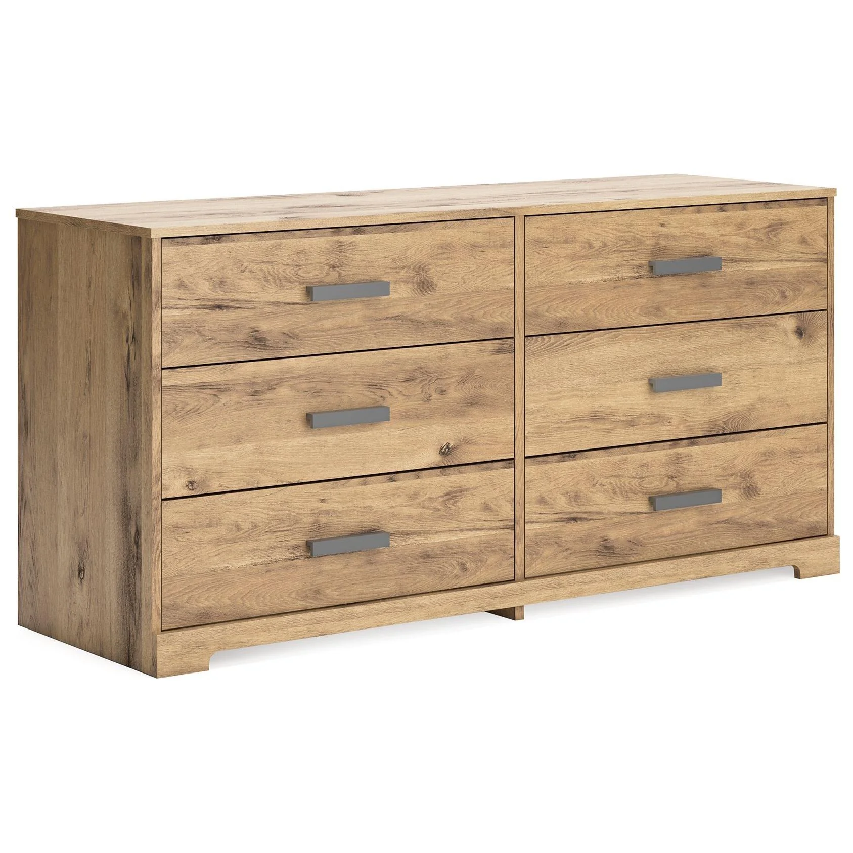Larstin - Brown - Six Drawer Dresser