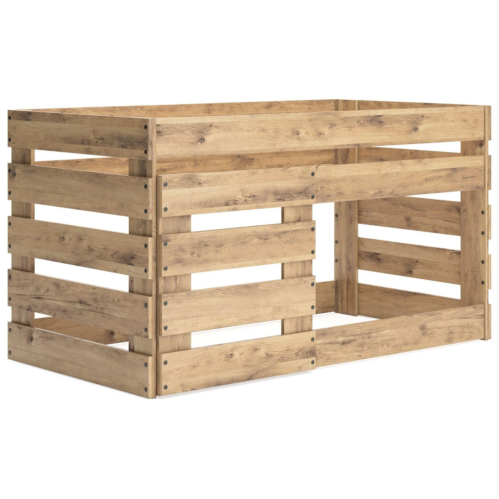 Larstin - Brown - Twin Loft Bed - Image 2