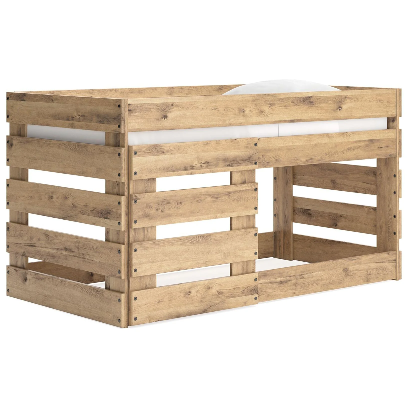Larstin - Brown - Twin Loft Bed - Image 4