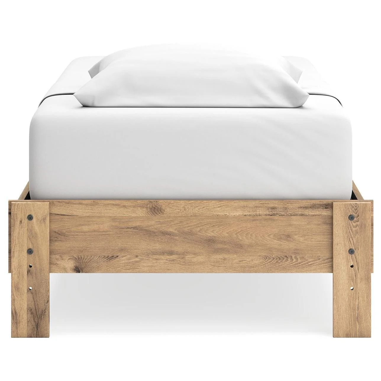 Larstin - Brown - Twin Platform Bed - Image 7