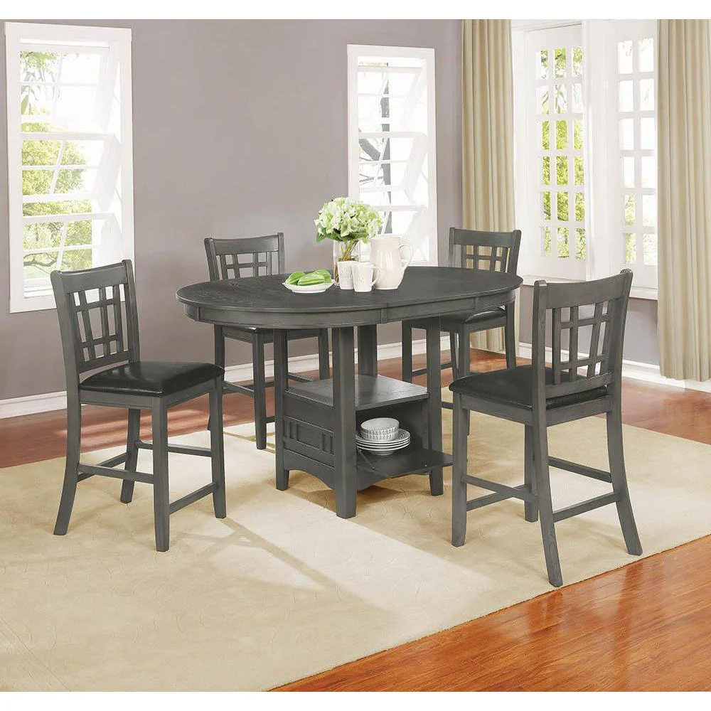 Lavon - Counter Height Chestair - Dark Gray - Image 3