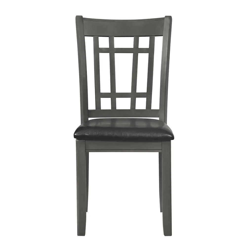 Lavon - Side Chestair - Black And Gray - Image 9