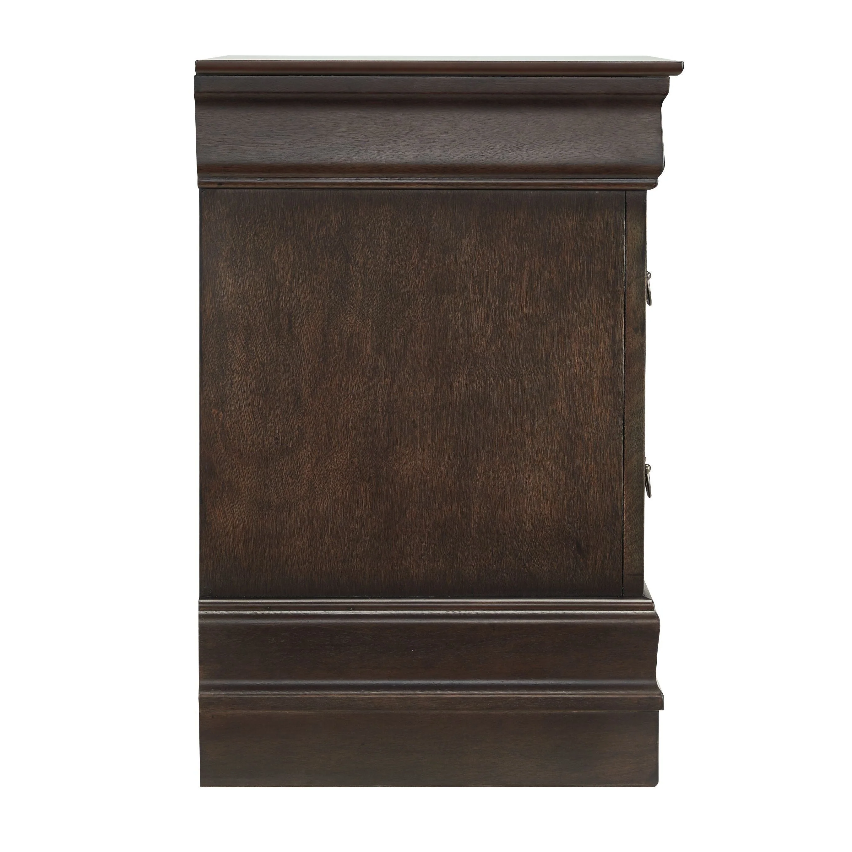Leewarden - Dark Brown - Two Drawer Night Stand - Image 5