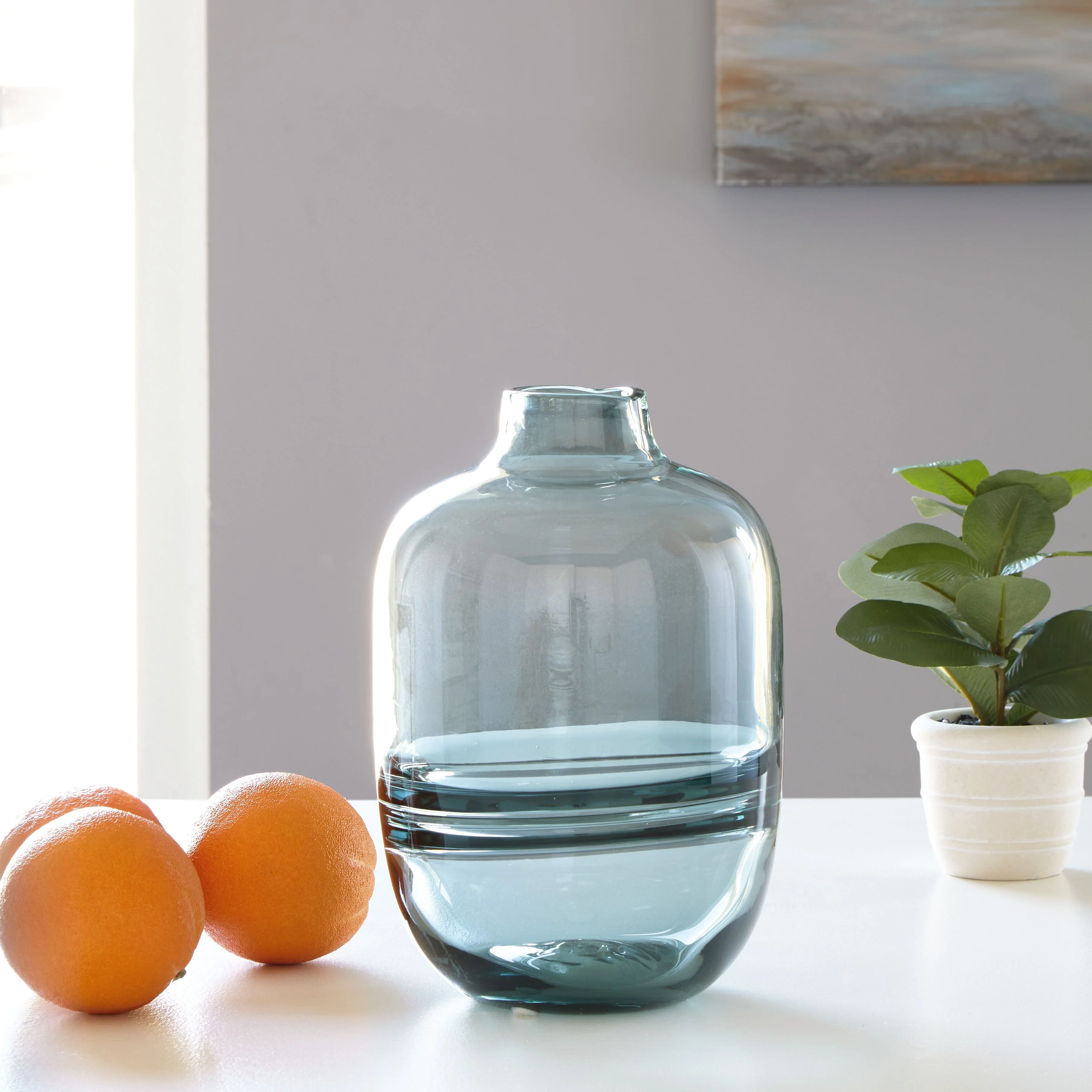 Lemmitt - Teal - Vase - Image 6