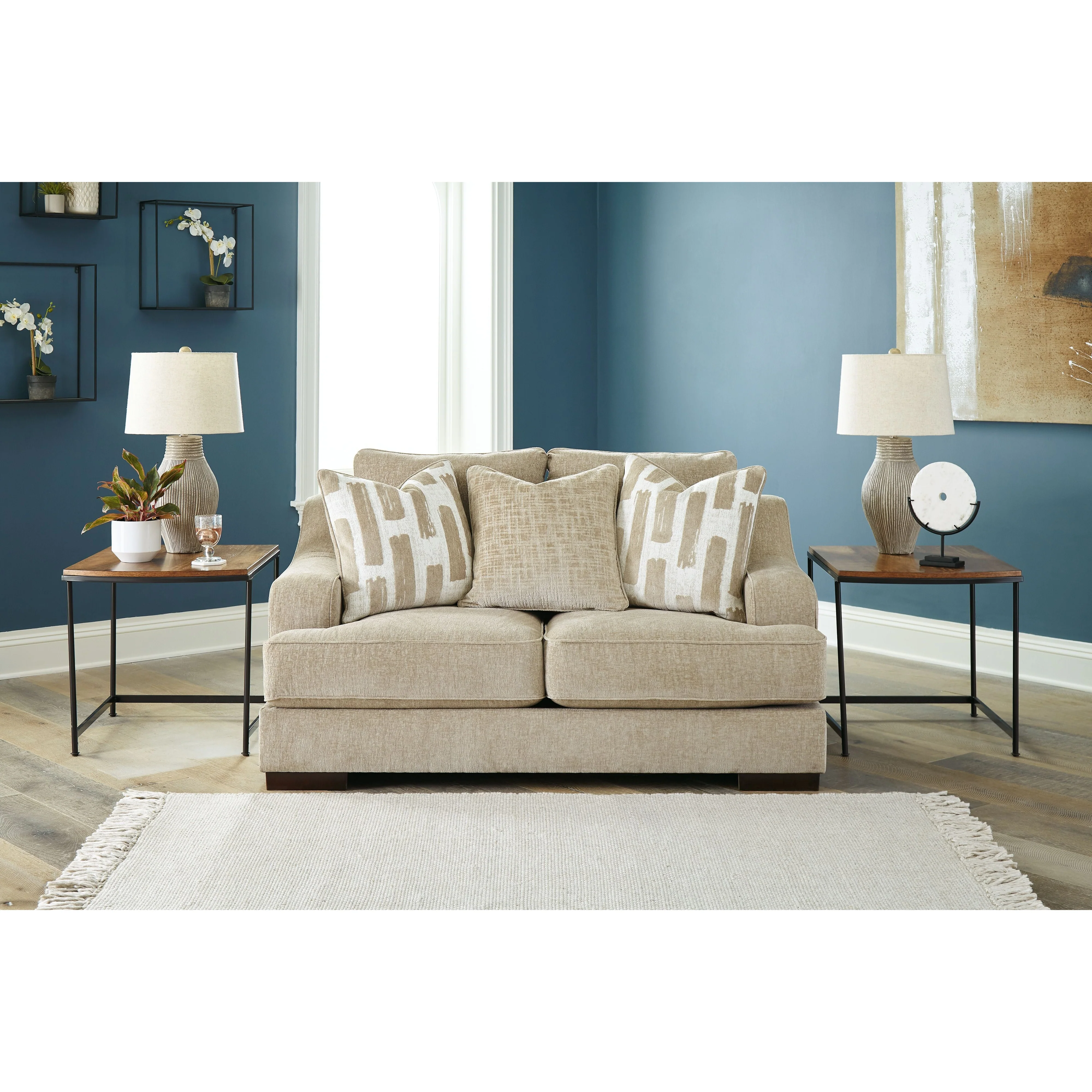Lessinger - Pebble - Loveseat - Image 7