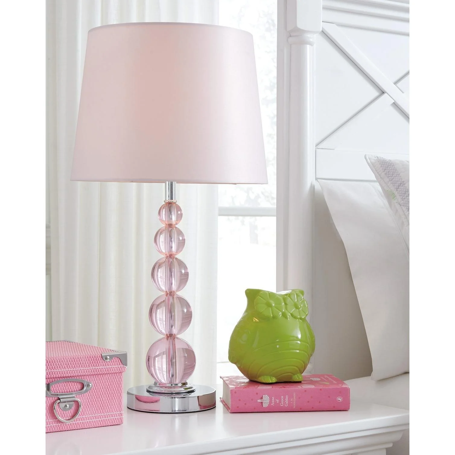 Letty - Pink - Crystal Table Lamp (1/cn) - Image 6