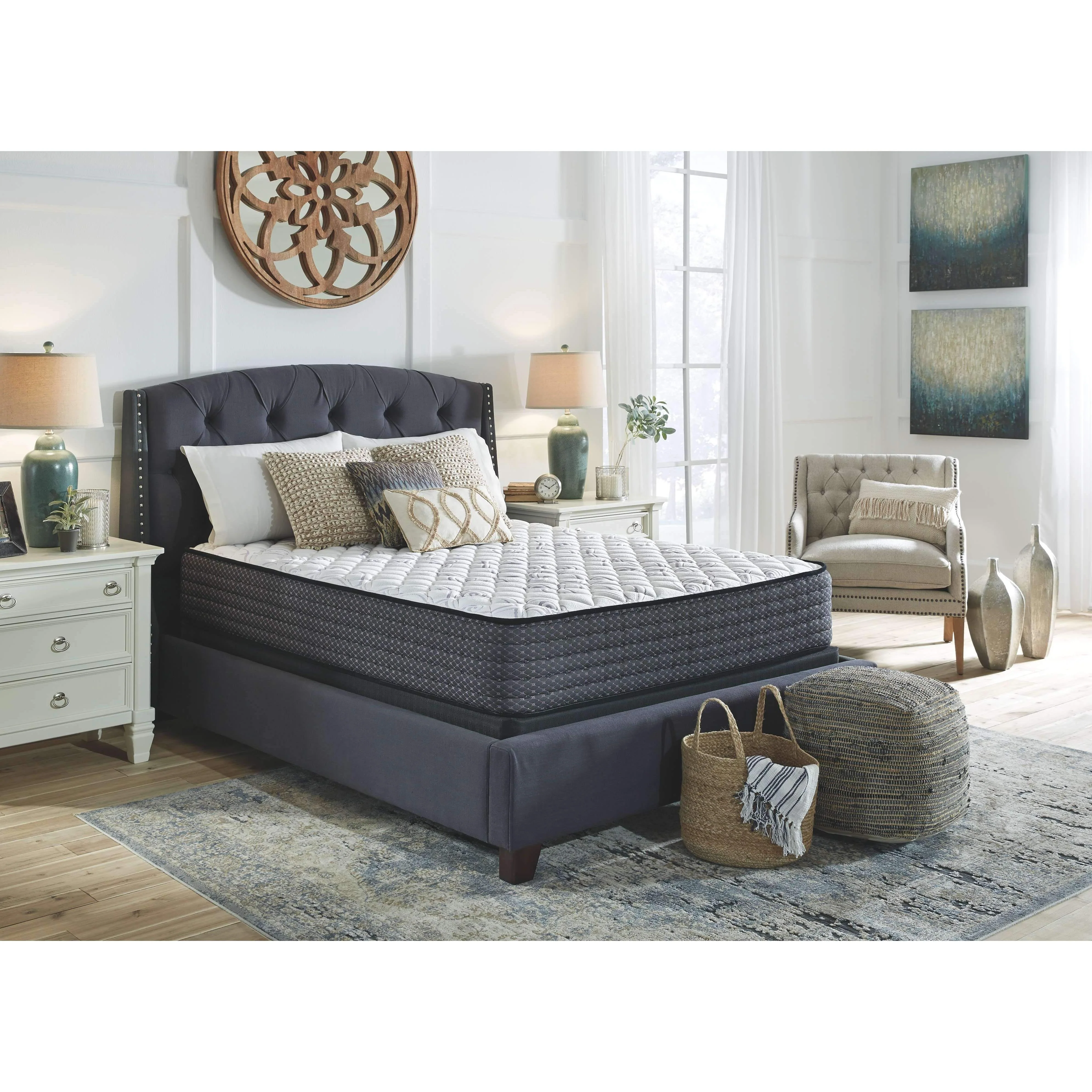 Limited - White - California King Mattress - Firm - Image 2