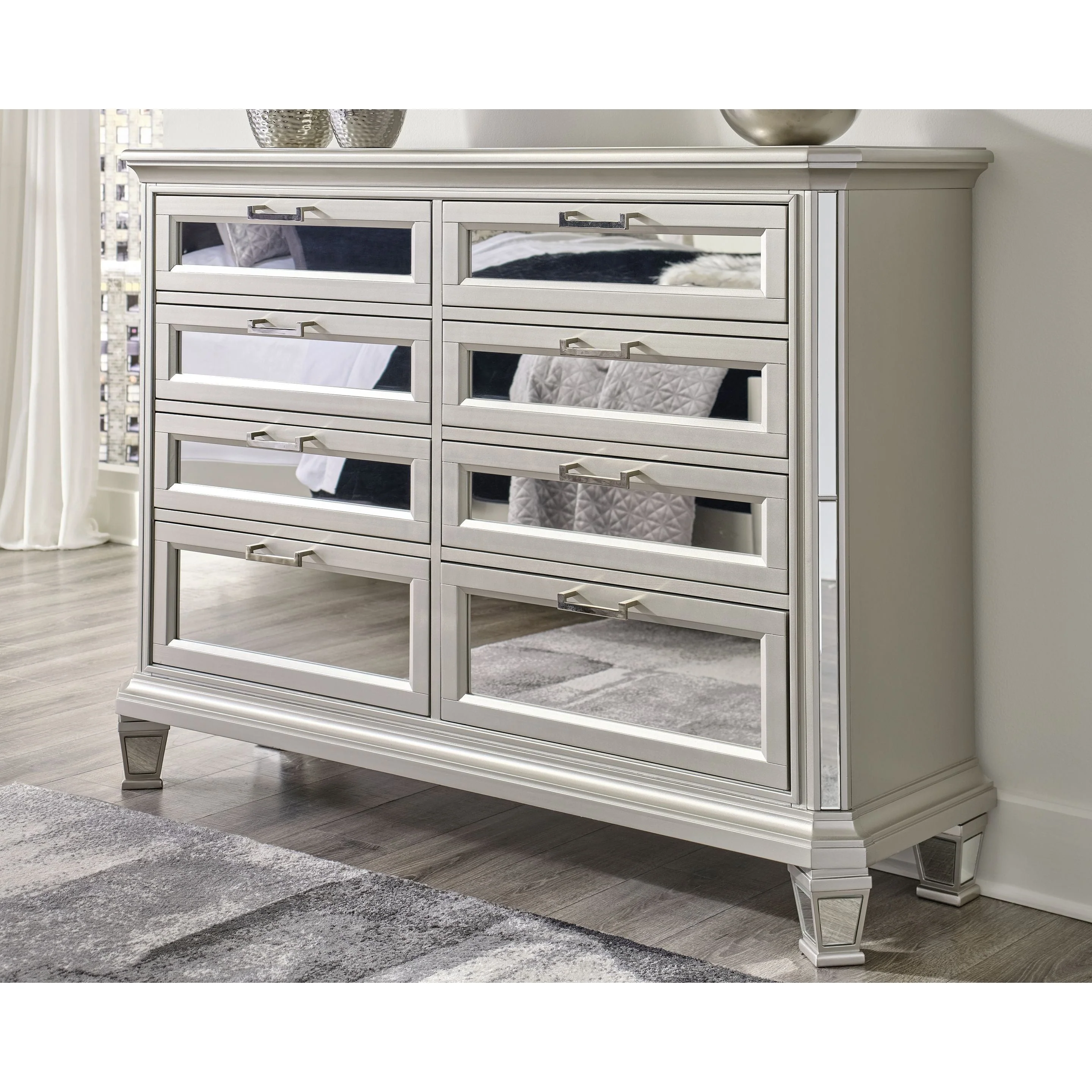 Lindenfield - Silver - Dresser - Image 2