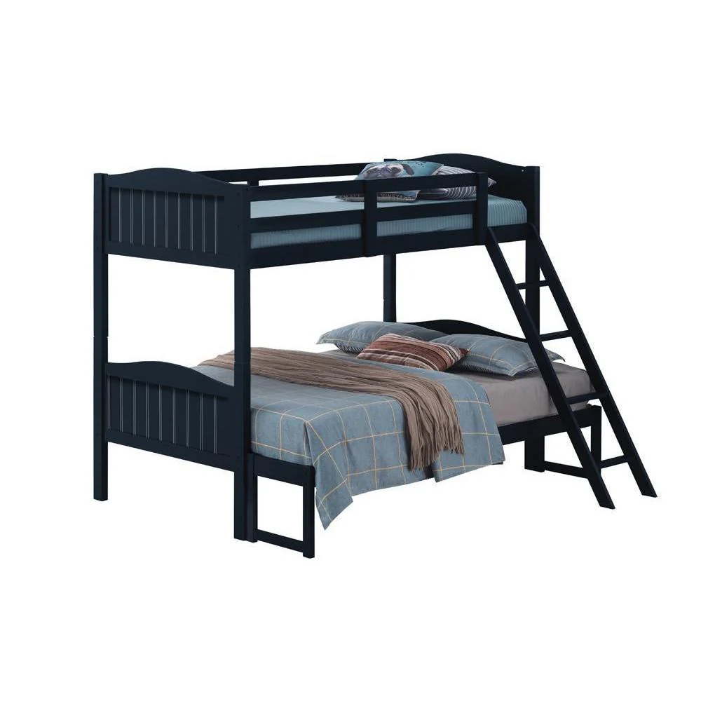 Littleton - Twin Over Full Bunk Bed - 64 - Wood - Blue - Image 2